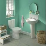 Brand New Barley Close Coupled Toilet complete with seat RRP £239 **NO VAT**