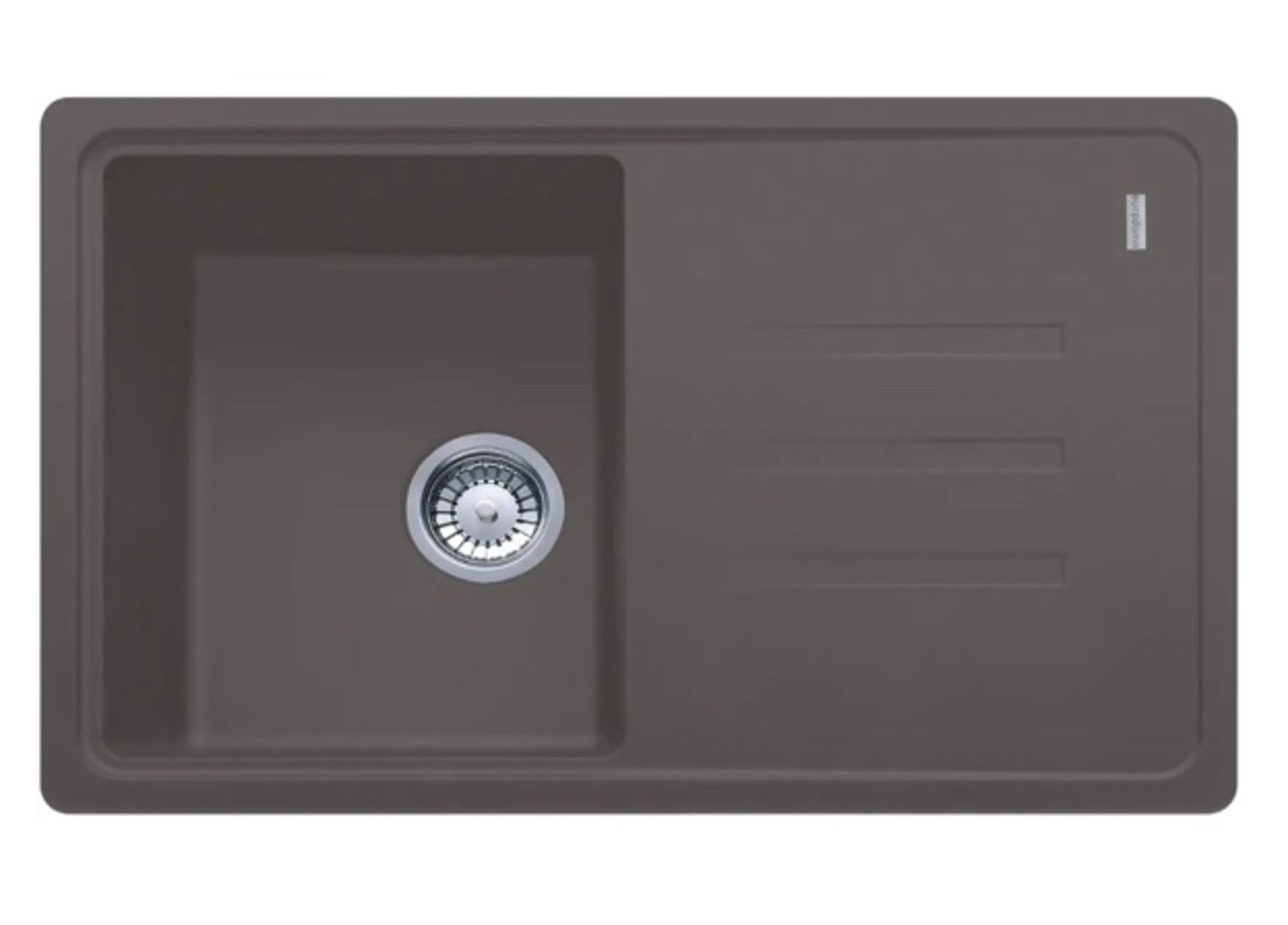 Brand New Boxed Carron Phoenix Debut 100 Sink - Stone Grey RRP £240 **NO VAT**