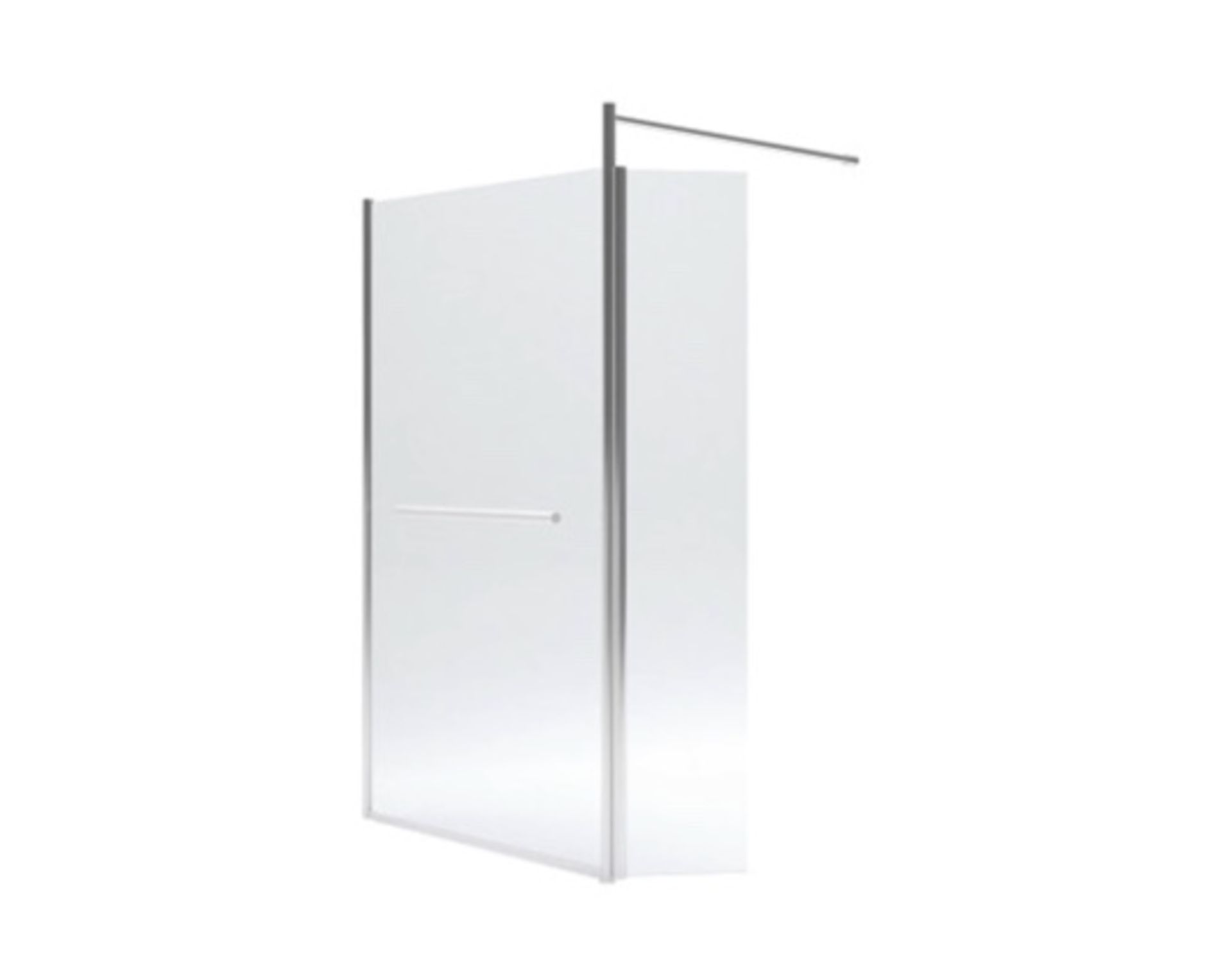 Brand New Boxed Bathstore Minimal Walk-In Chrome Screen 900 x 350mm RRP £386 **NO VAT**