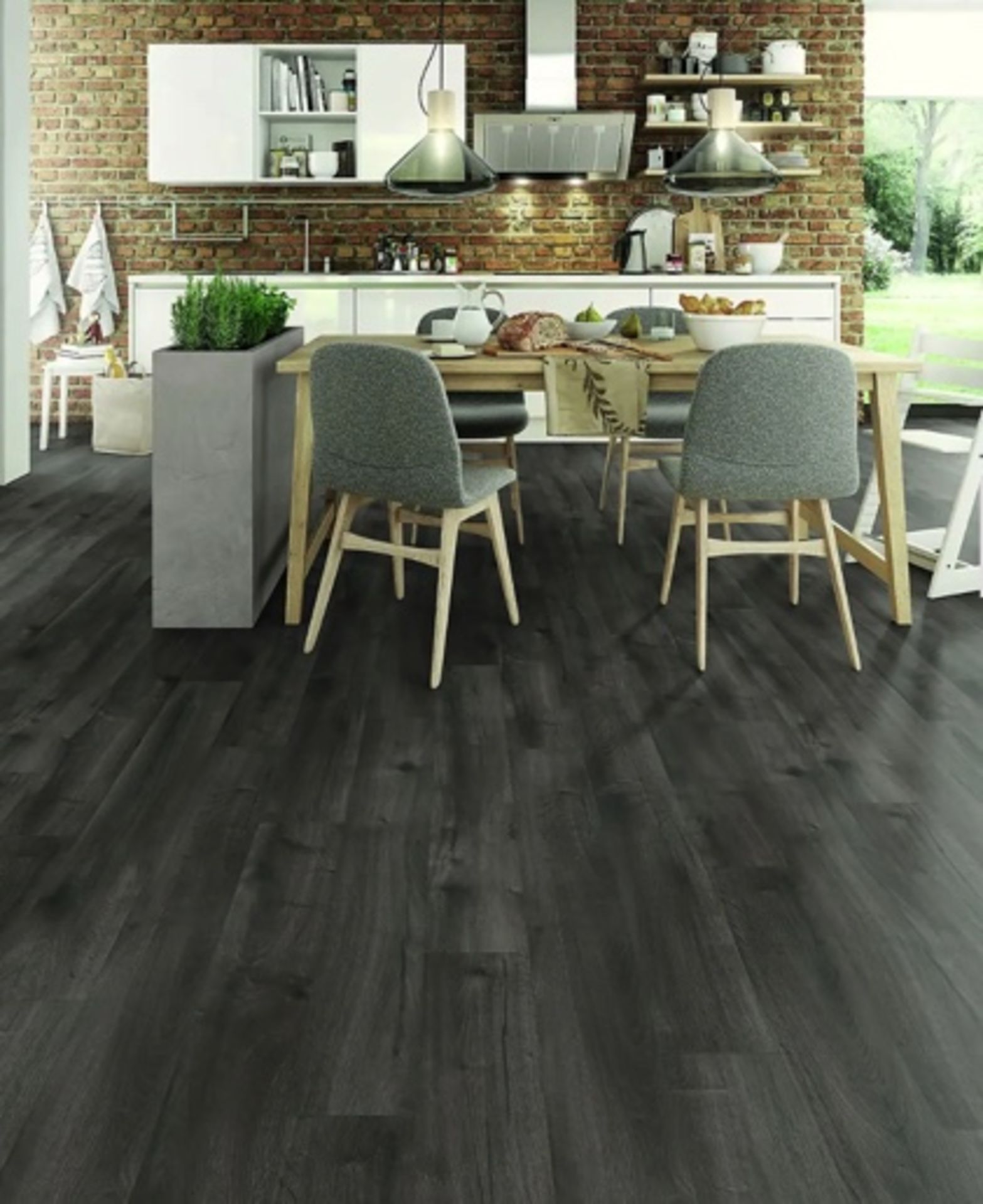 Brand New Boxed EGGER HOME Grey Loja Oak 8mm Laminate Flooring 12 sqm (6 boxes) RRP £108 **NO VAT...