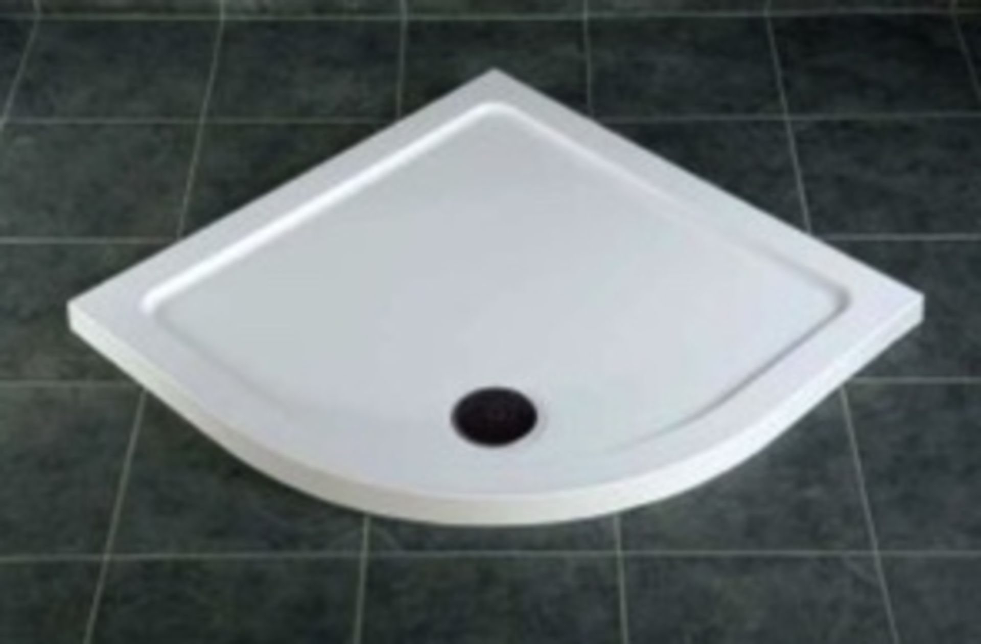 Brand New Packaged Shower Tray 1000 Quad - Resin Lite - Durastone 1000mm RRP £140 **NO VAT**
