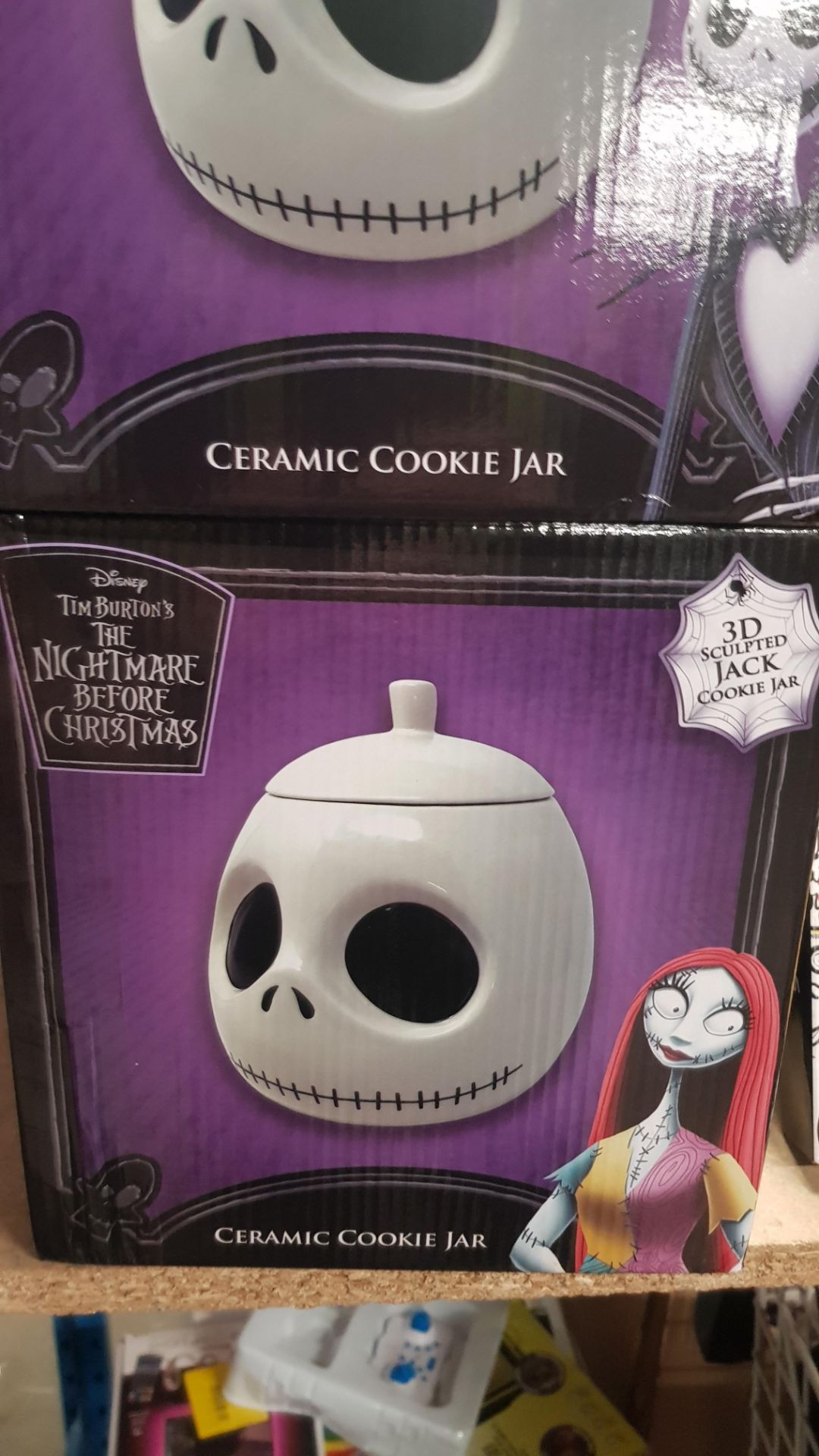 (10D) Lot RRP £226. 14x Items. 4x Disney The Nightmare Before Christmas Ceramic Cookie Jar. 10x Fri - Image 4 of 5