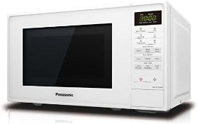 (1B). RRP £100. Panasonic Microwave Oven White 800W 20L (NN-E27JWM).