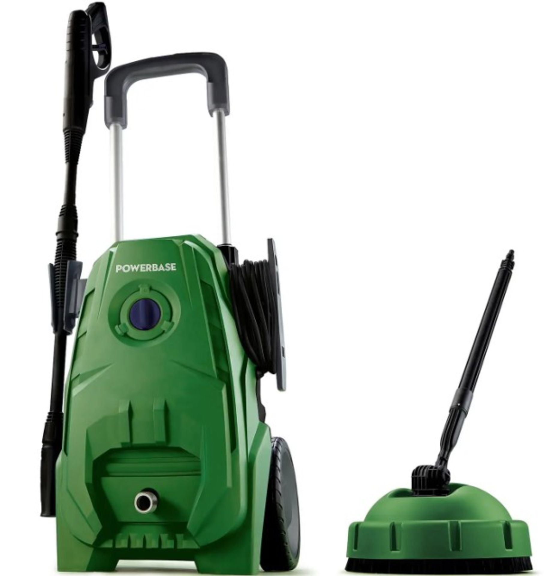 (2A) RRP £120. Powerbase 1850W Electric Pressure Washer.