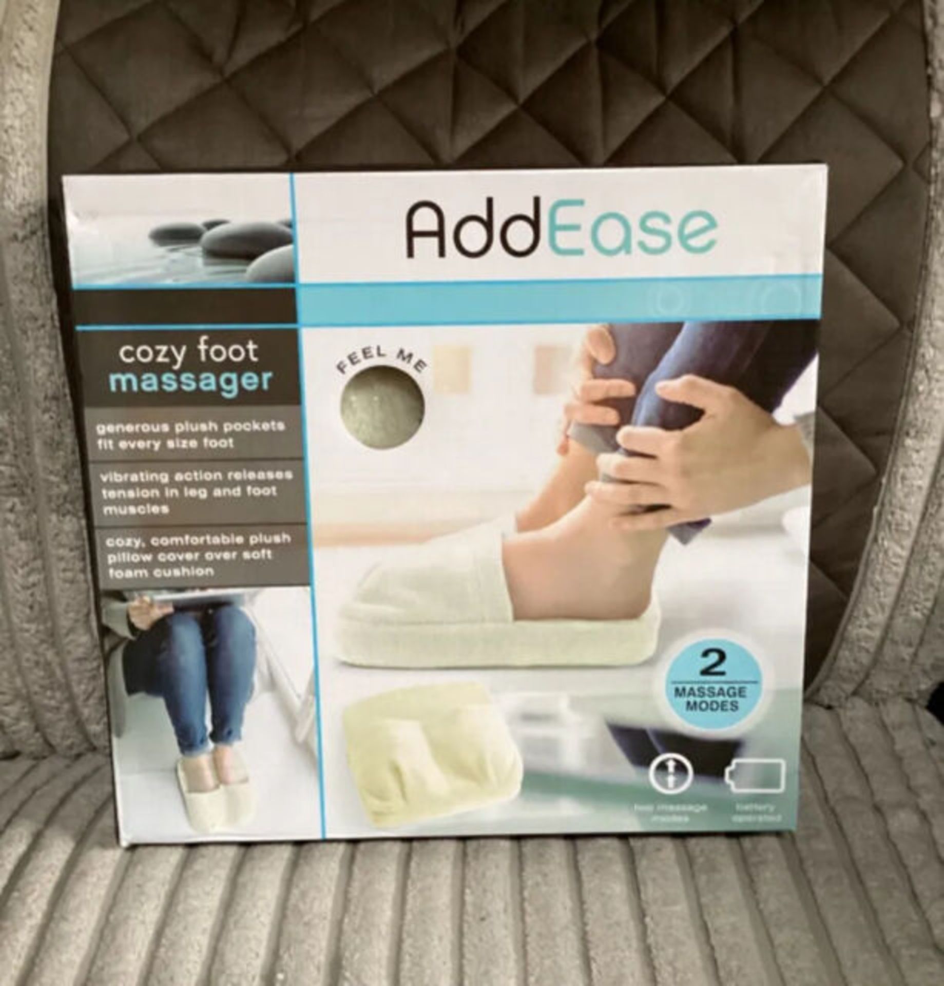 (10B) Lot RRP £200. 9x Massage Items. 3x Add Ease Cozy Foot Massager. 4x Well Being Mini Massage Cu - Image 4 of 8