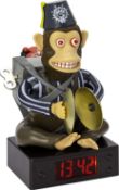 (Lot 164/10E) 9x Items. 3x Paladone Call Of Duty Monkey Alarm Clock. 2x Fantastic Beasts Wall Clock