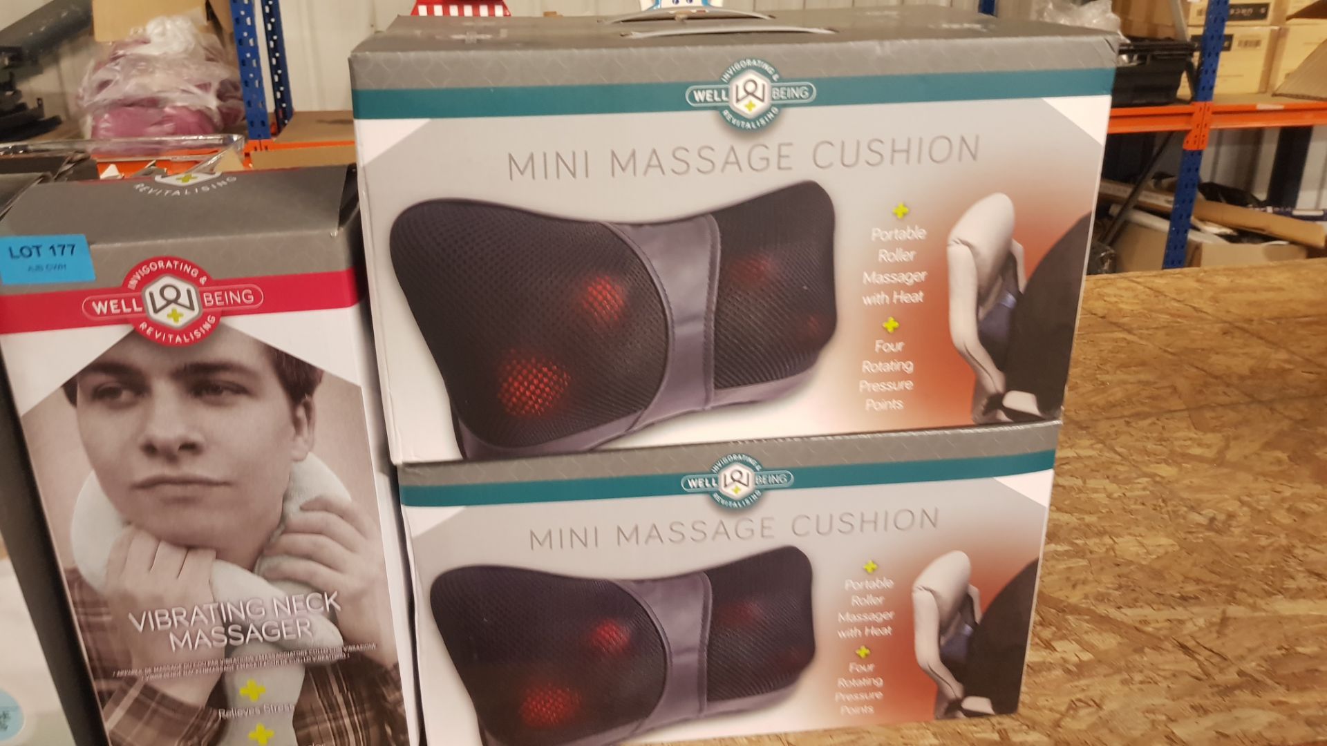 (10B) Lot RRP £200. 9x Massage Items. 3x Add Ease Cozy Foot Massager. 4x Well Being Mini Massage Cu - Image 8 of 8