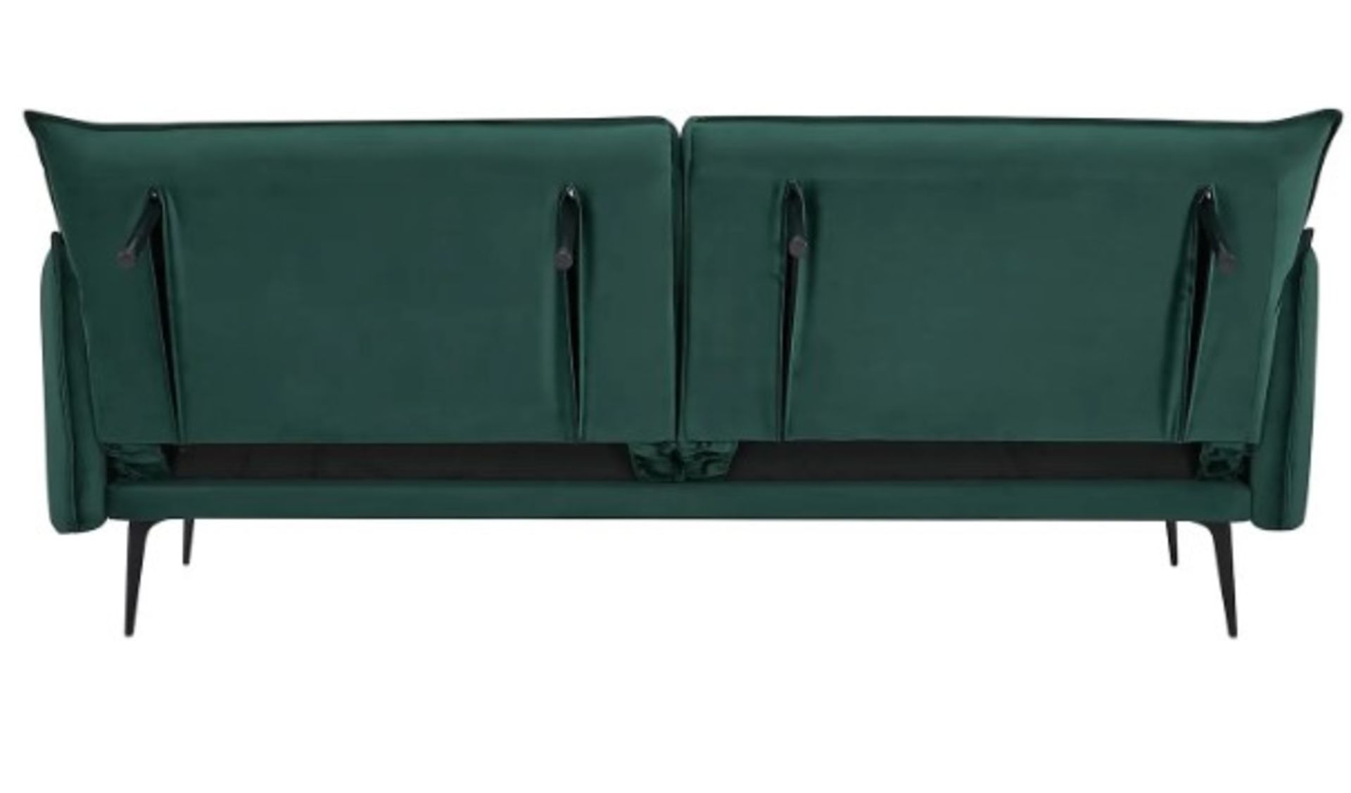 (P) RRP £550. Sutton Sofa Bed Emerald. Dimensions: (Sofa-H88x W208x D86cm, Bed-H45x W115x D188cm). - Image 6 of 15