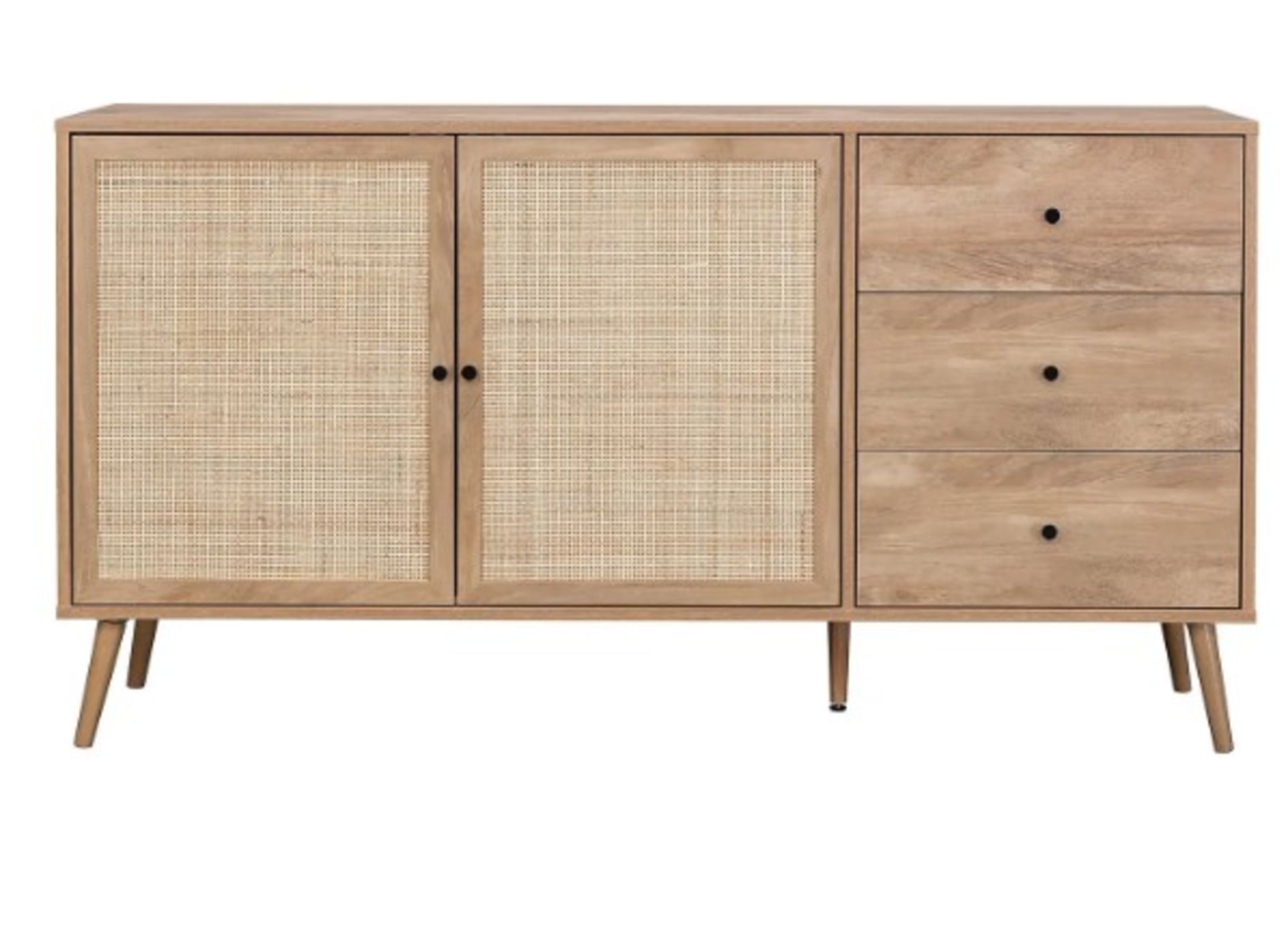 (P) RRP £280. Kubu Rattan Large Sideboard. (H79x W150x D39.5cm). - Image 3 of 5