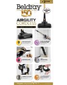 (1B) RRP £80. Beldray 2 In 1 Airgility Cordless Gold Edition.