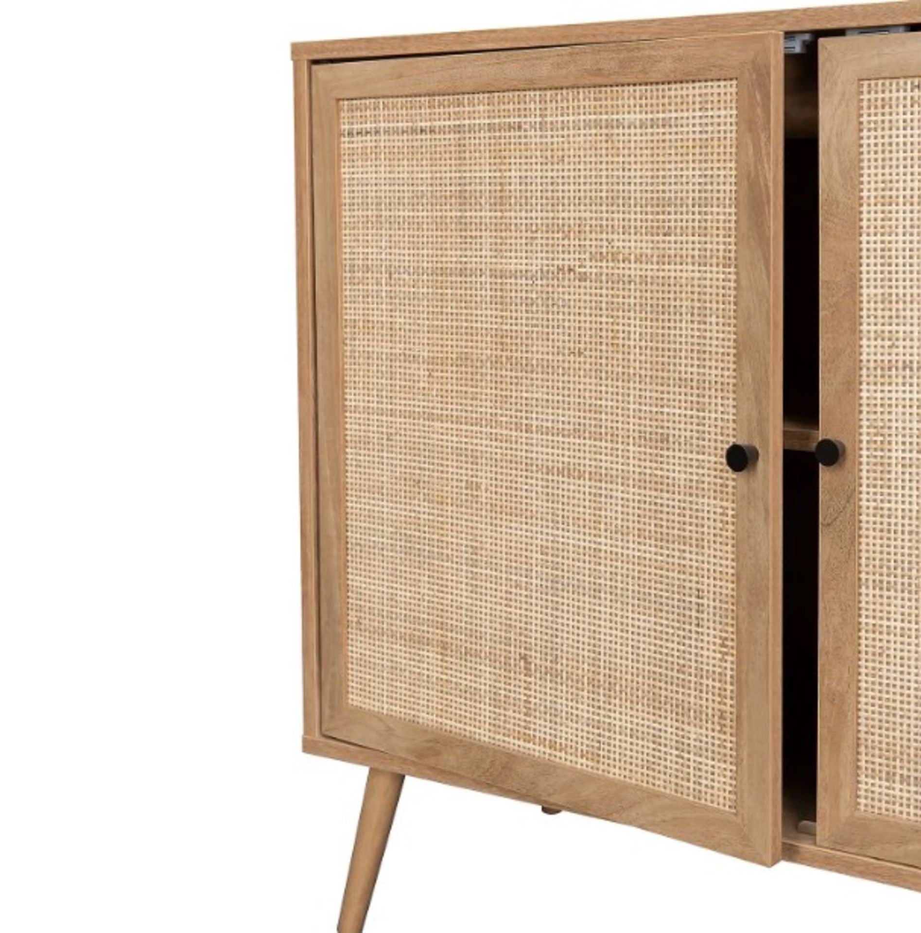 (P) RRP £280. Kubu Rattan Large Sideboard. (H79x W150x D39.5cm). - Image 6 of 7