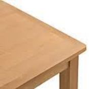 (R3) Homebase Norbury Oak 6 Seater Dining Table Top