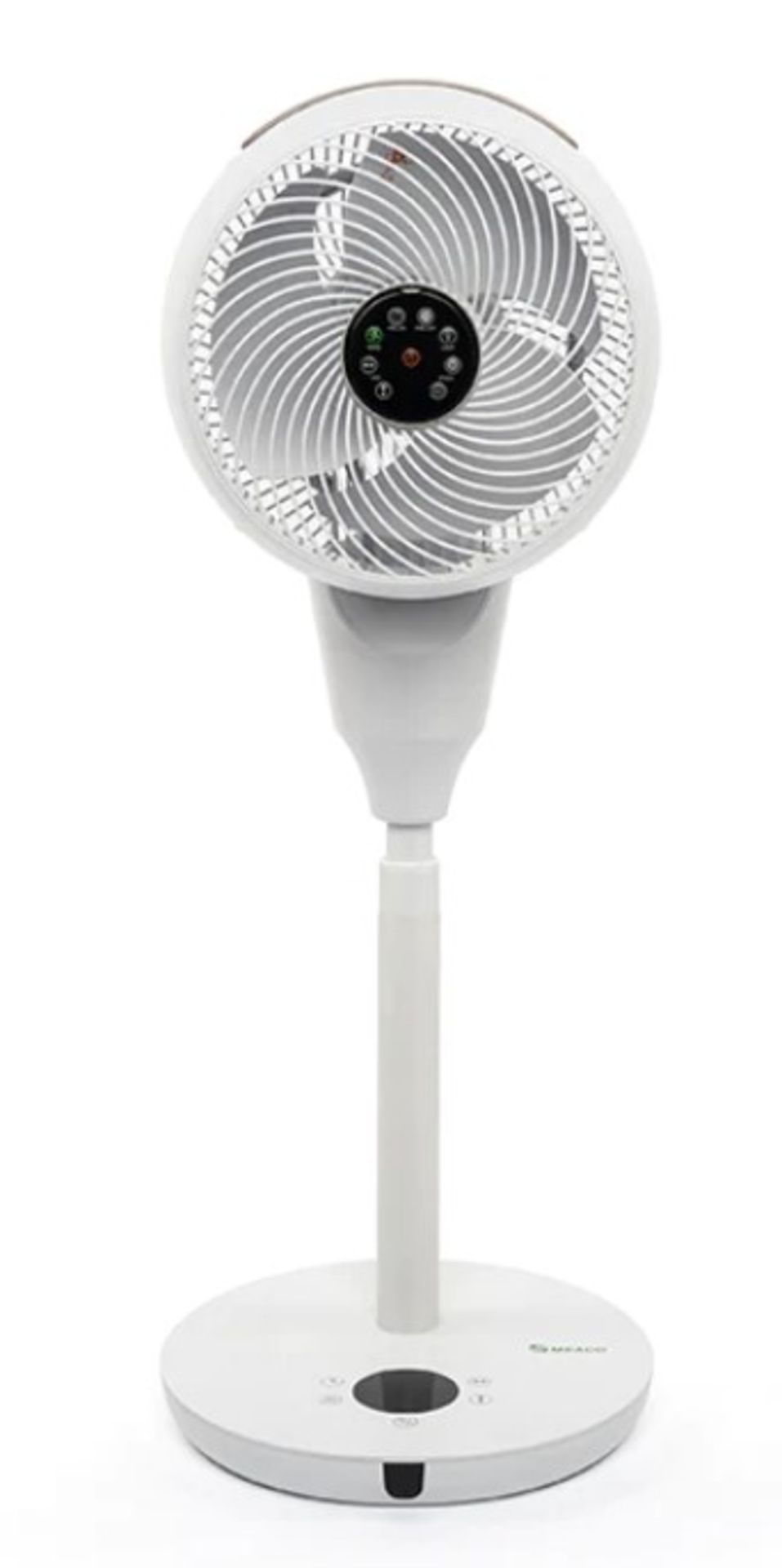 (2D) Lot RRP £305. 4x Mixed Fans. 1x Meaco Pedestal White RRP £150. 1x Arlec Cobra 46” Tower Black