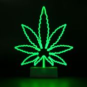 (R3) RRP £18 Per Unit. Approx 200 x ‘Neon Leaf – Lay Back, Light Up 7 Chill Out’ LED Lights. Free S