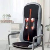 (R11) Contents To Under Racking. Shiatsu Massage Chair Cushion. 2 x Large Boxes Of Tech & Gadgets,