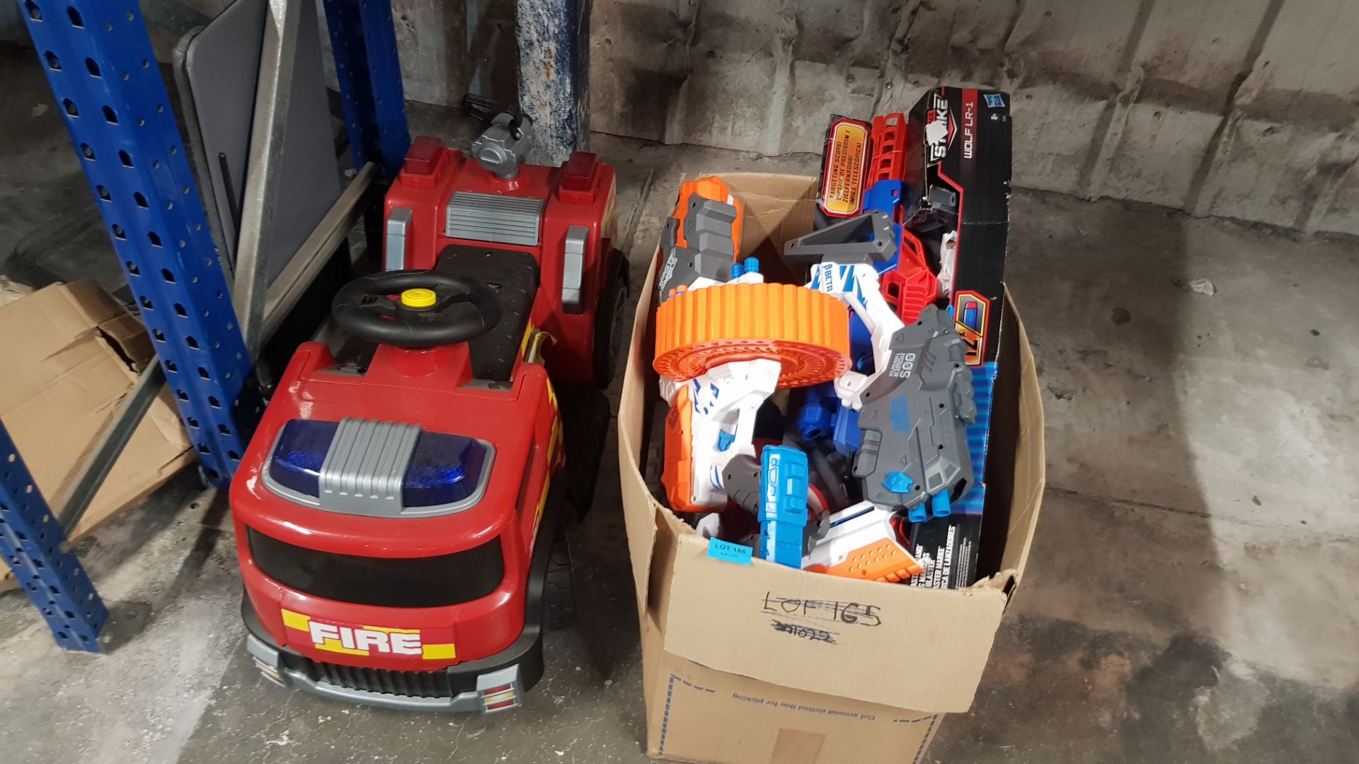 (11C) 7x Toy Items. 1x Evo 6V Fire Engine RRP £72 (No Charger Lead). 6x Mixed Nerf Guns To Include - Image 4 of 13