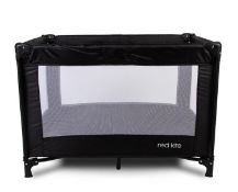 (10J) 2x Redkite Sleeptight Travel Cot Black RRP £40 Each (1x No Box). 1x Tommee Tippee Closer To N