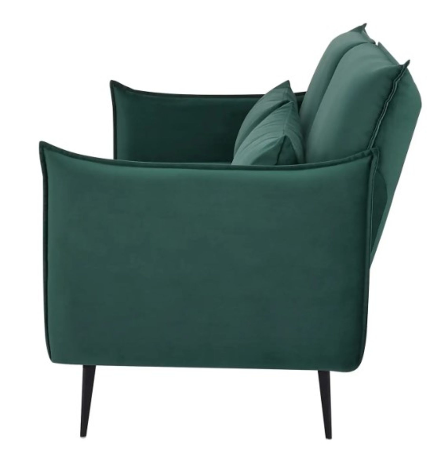 (P) RRP £550. Sutton Sofa Bed Emerald. Dimensions: (Sofa-H88x W208x D86cm, Bed-H45x W115x D188cm). - Image 3 of 15