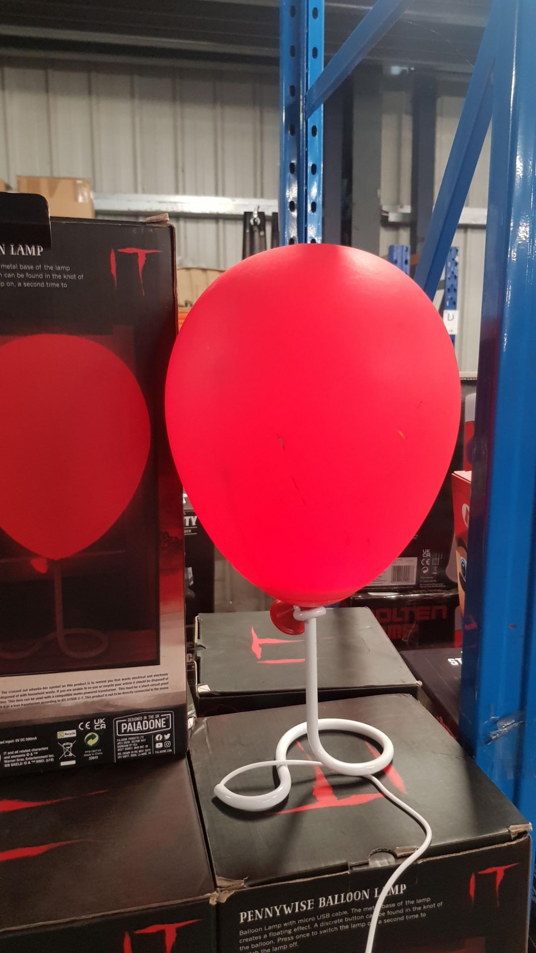 (10E) Lot RRP £270. 6x Paladone Pennywise Balloon Lamp (1x No Box). (All Units Have Return To Manu - Image 5 of 5