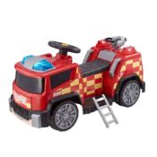 (11C) 7x Toy Items. 1x Evo 6V Fire Engine RRP £72 (No Charger Lead). 6x Mixed Nerf Guns To Include