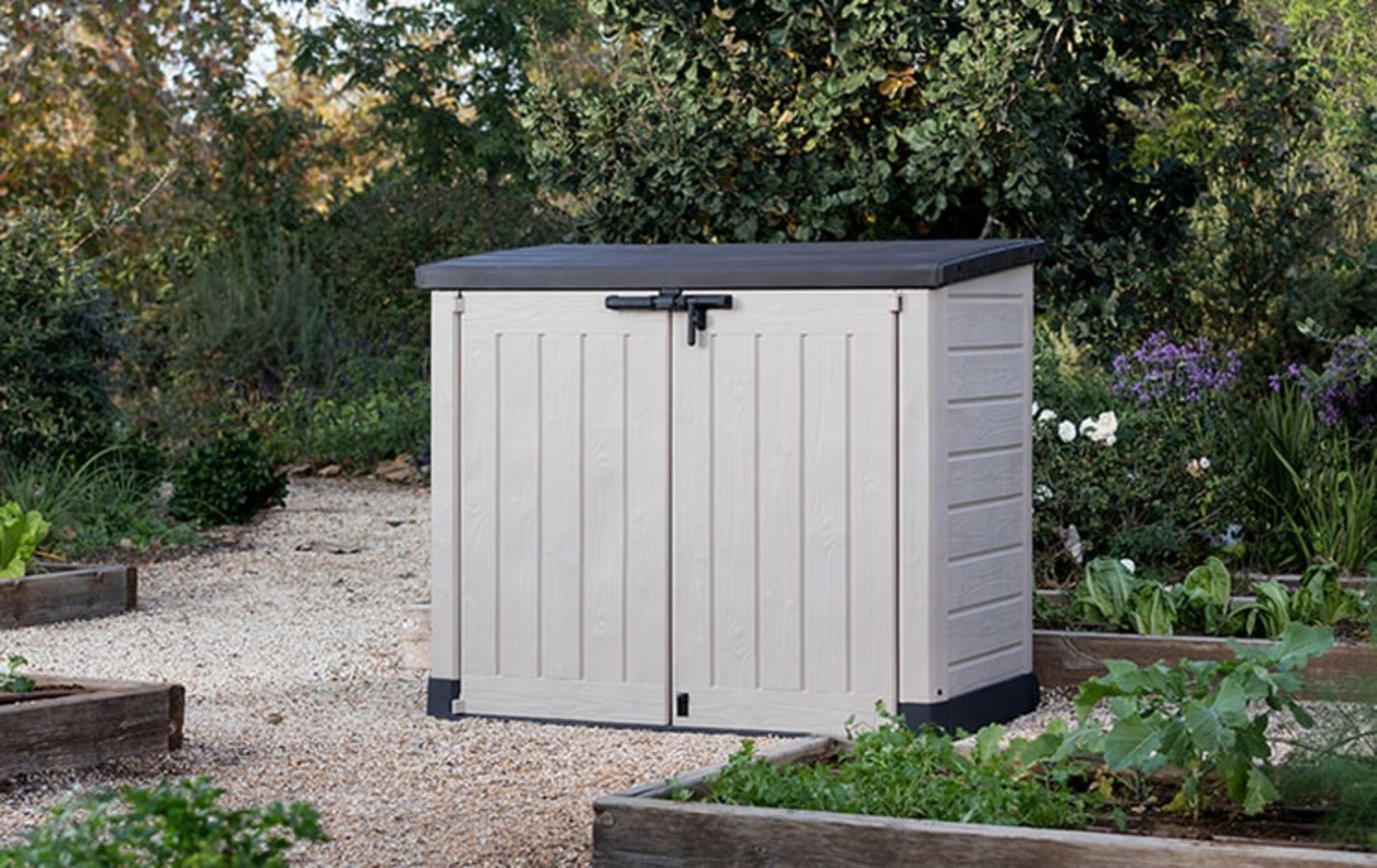 (R6) RRP £170.00. Keter Store It Out Storage Shed 880L. (W132x H113.5x D71.5cm). - Image 2 of 3