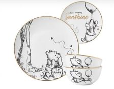 (9A) Contents Of Bay - A Quantity Of Kitchenware Items. To Include Winnie The Pooh 12 Piece Gold Su