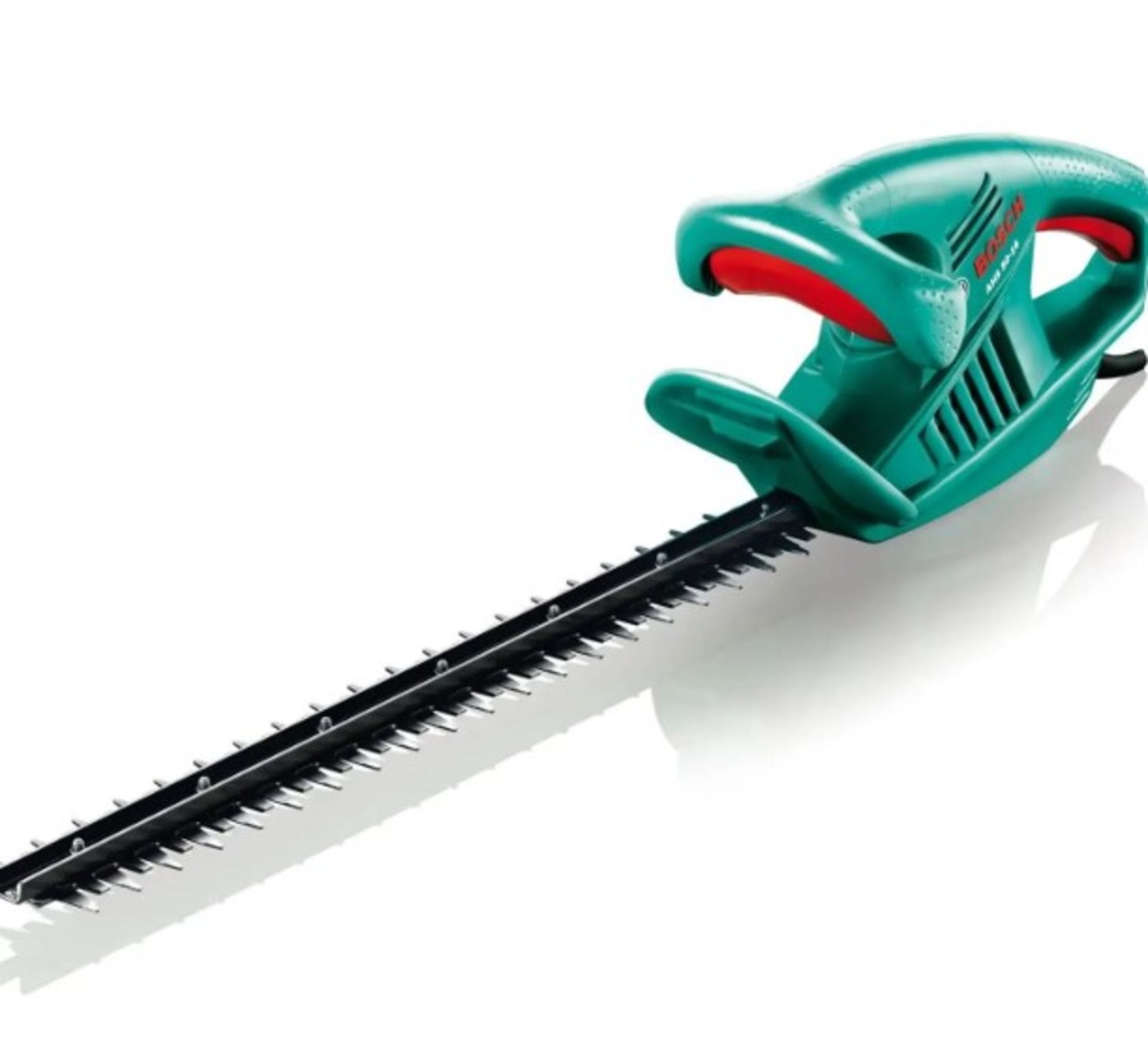 (1C). Lot RRP £115. 2x Bosch Items. 1x Universal Chainsaw 35 1800W 35cm RRP £70. 1x Corded Hedgecut - Image 2 of 3