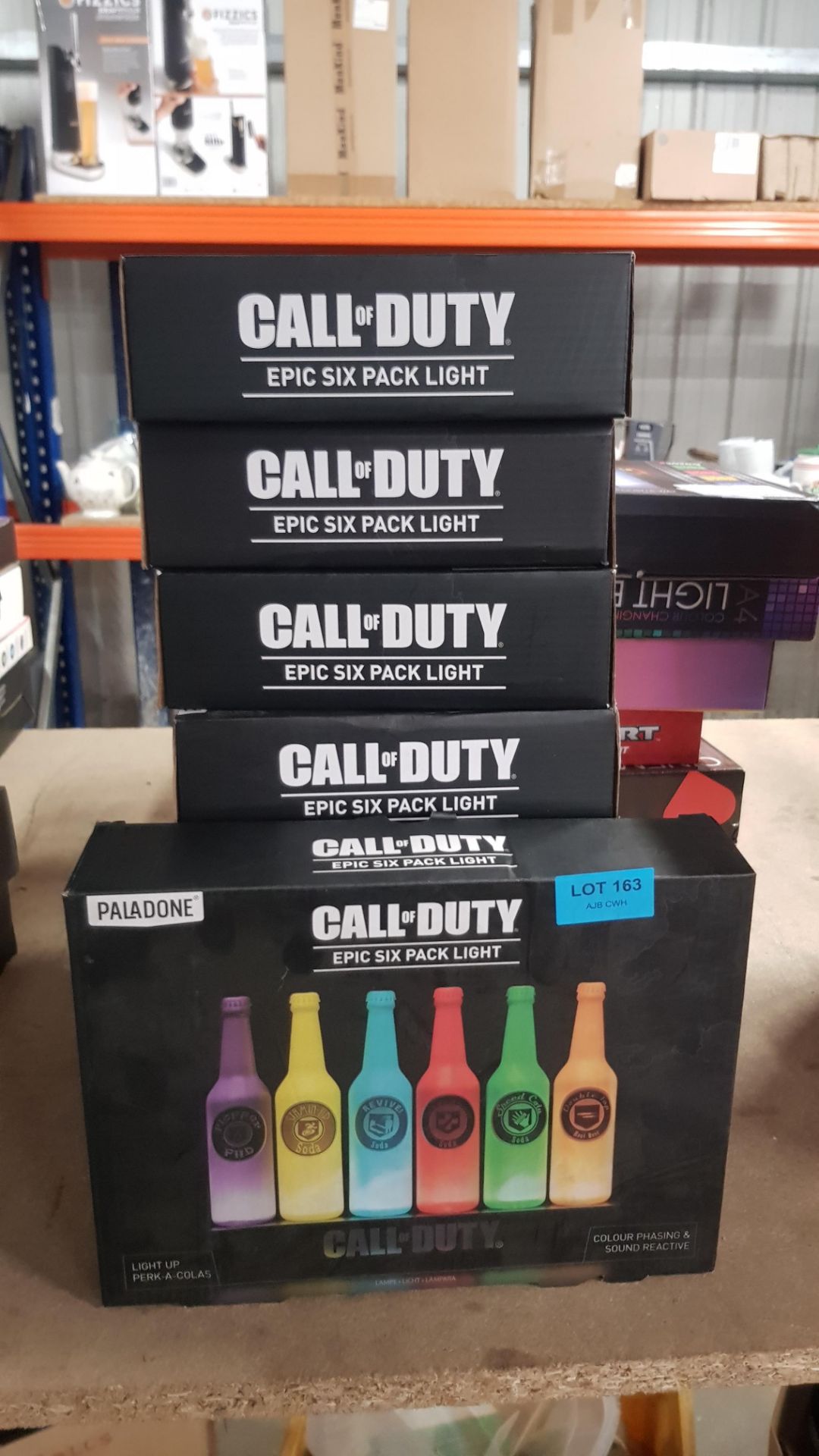 (10E) Lot RRP £180. 6x Paladone Call Of Duty Epic Six Pack Light. (All Units Have Return To Manufa - Image 3 of 3