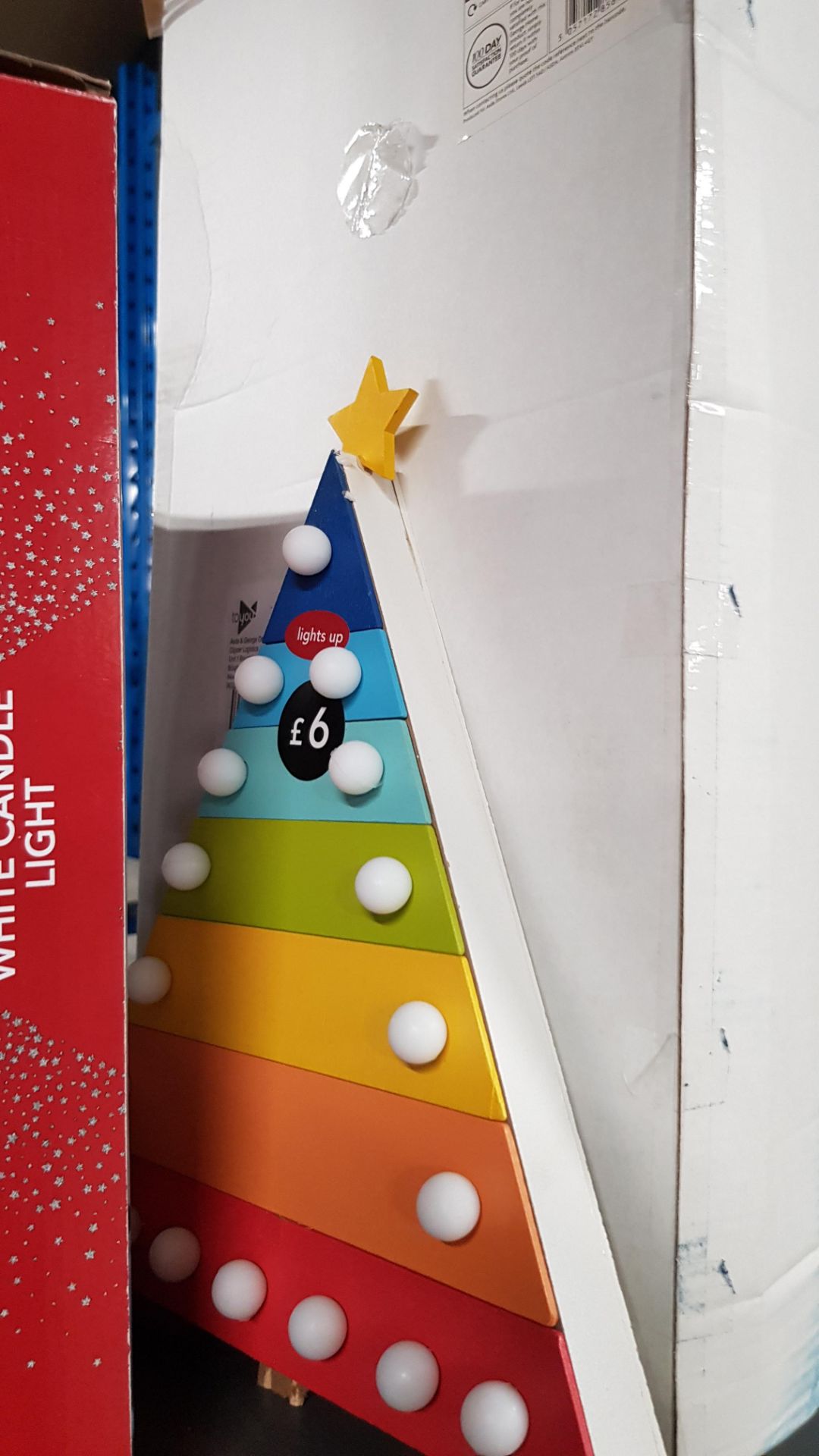 (Lot 347/6F) 10x Mixed Christmas Items. To Include 5ft Pop-Up Snowy Tree Pre Lit. 3ft Snowy Tree Pr - Image 7 of 12