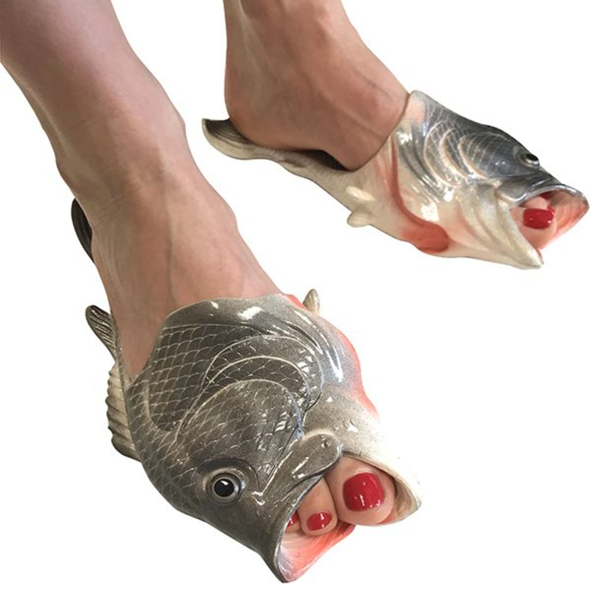 (10B) 10x Fishy Sandals Pair (Mixed Size). All Units Appear As New.