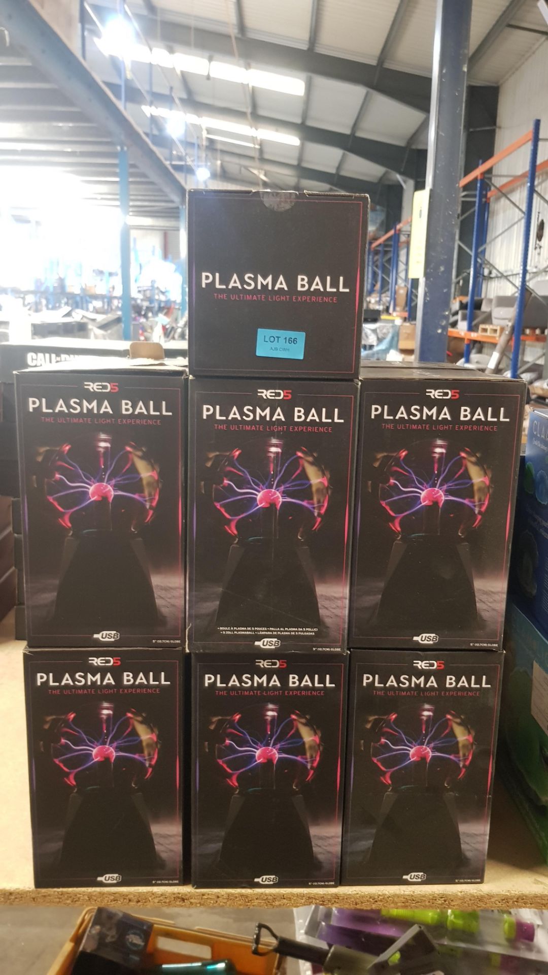 (10F) Lot RRP £260. 13x Red5 Plasma Ball. (All Units Have Return To Manufacturer Sticker). - Image 3 of 3