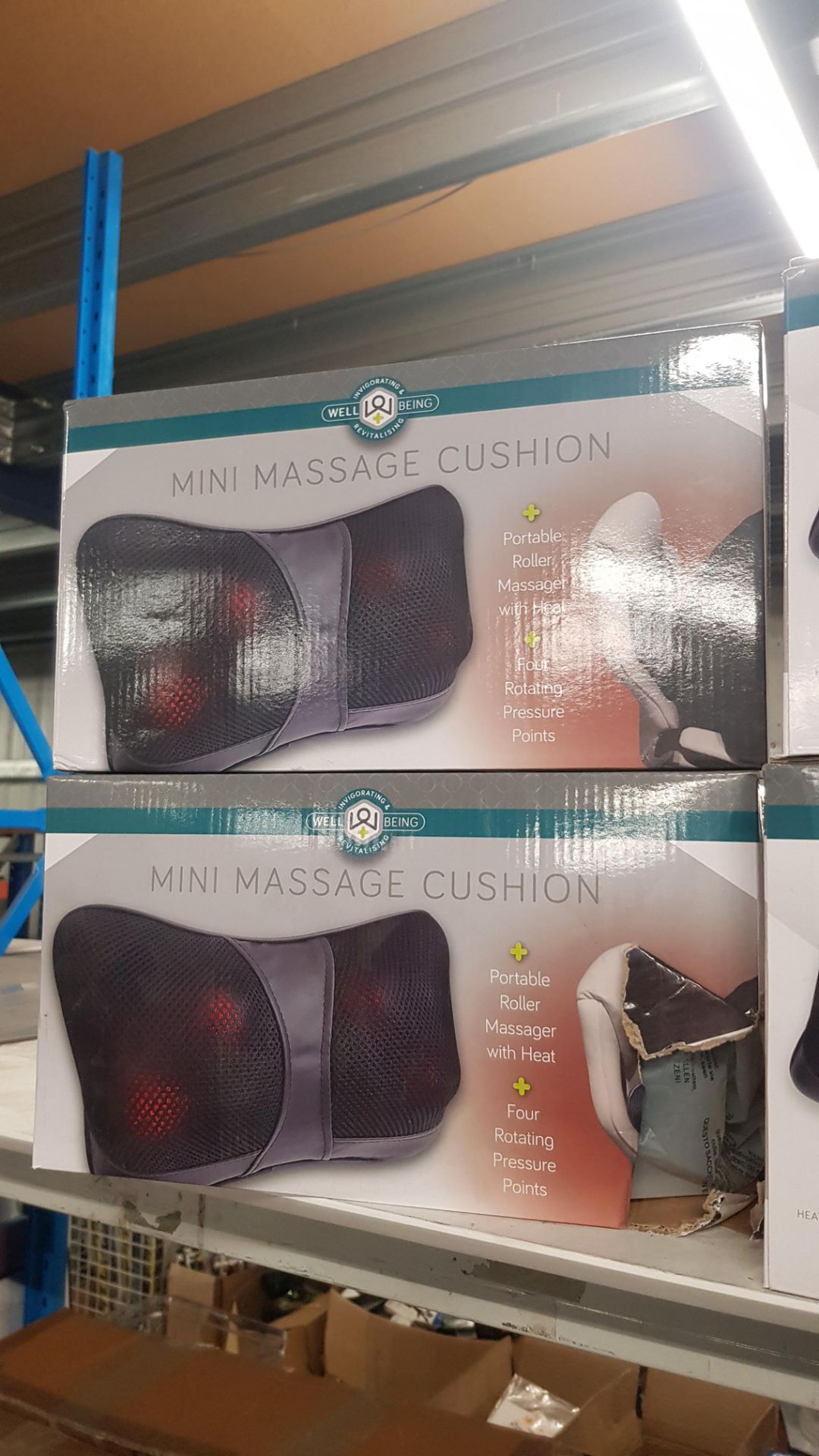 (10B) Lot RRP £480. 12x Well Being Mini Massage Cushion. (All Units Have Return To Manufacturer Sti - Image 4 of 4