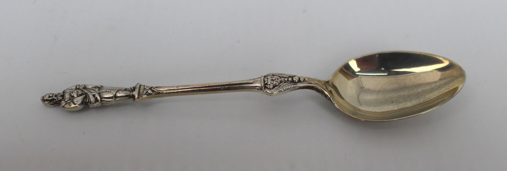 Cased Set of 12 Apostle Spoons by Charles Wilkes 1914 - Image 3 of 5