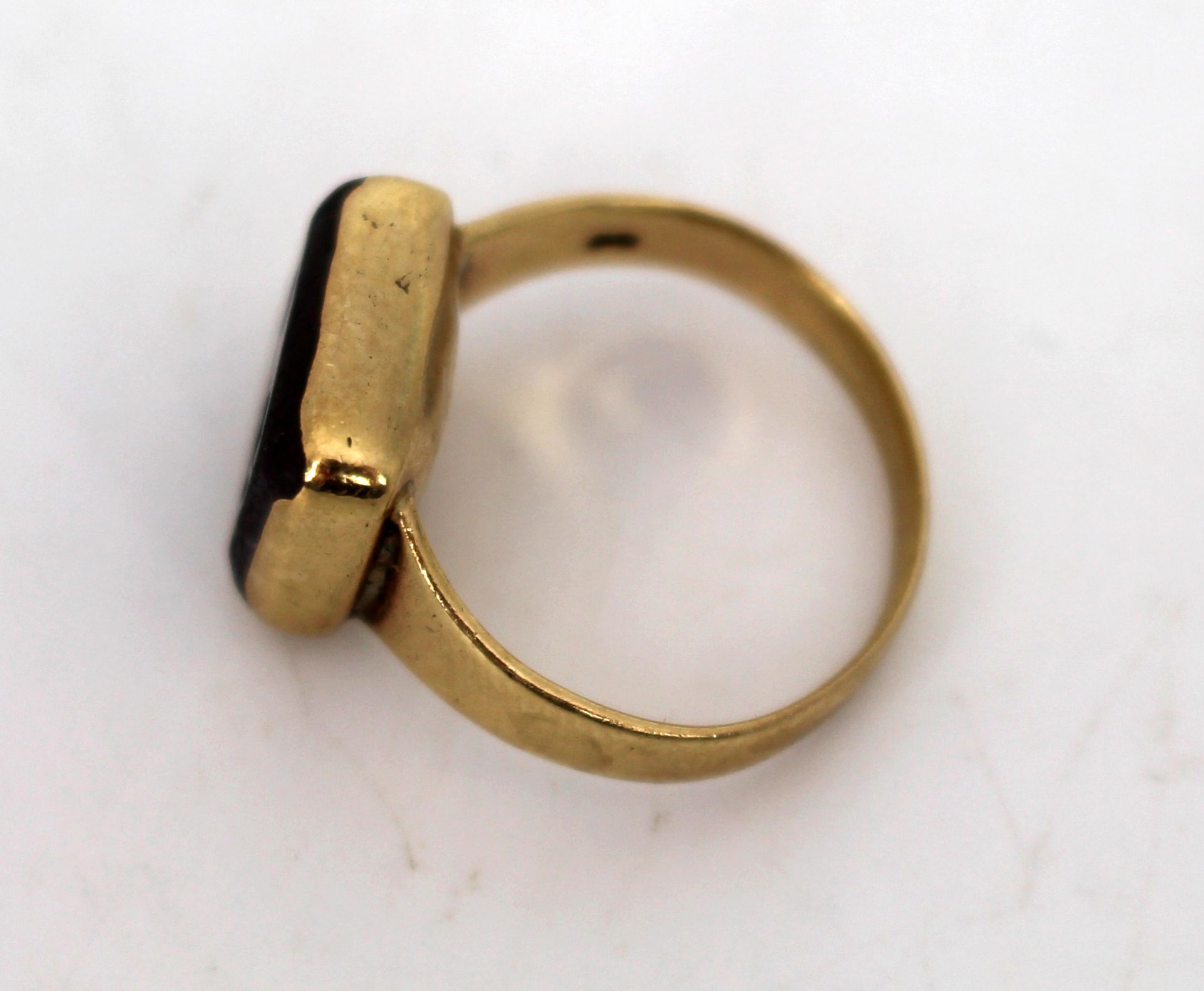 Vintage 9ct Gold Seal Ring - Image 2 of 4