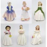 Collection of 6 Royal Doulton Figurines