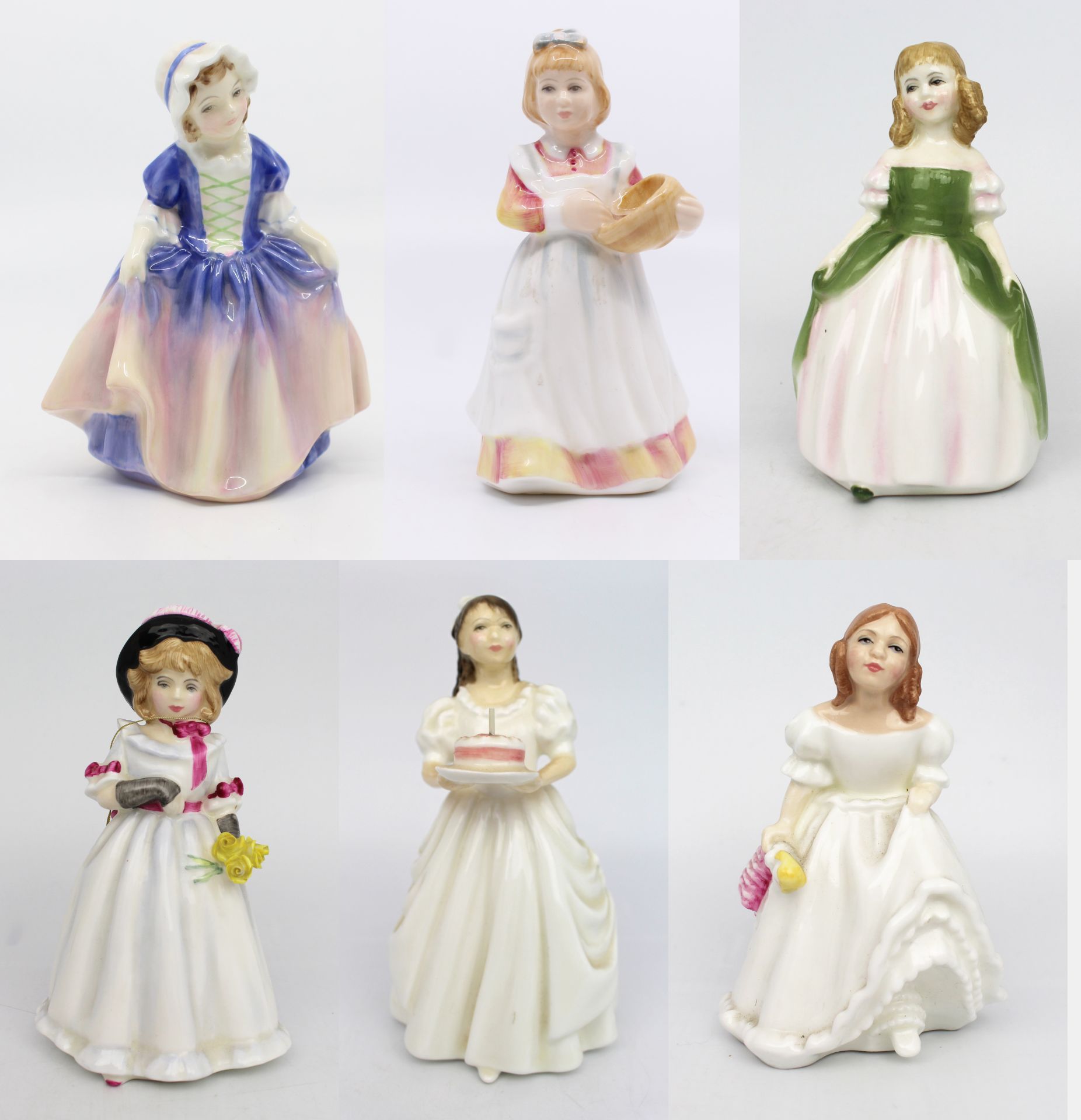 Collection of 6 Royal Doulton Figurines