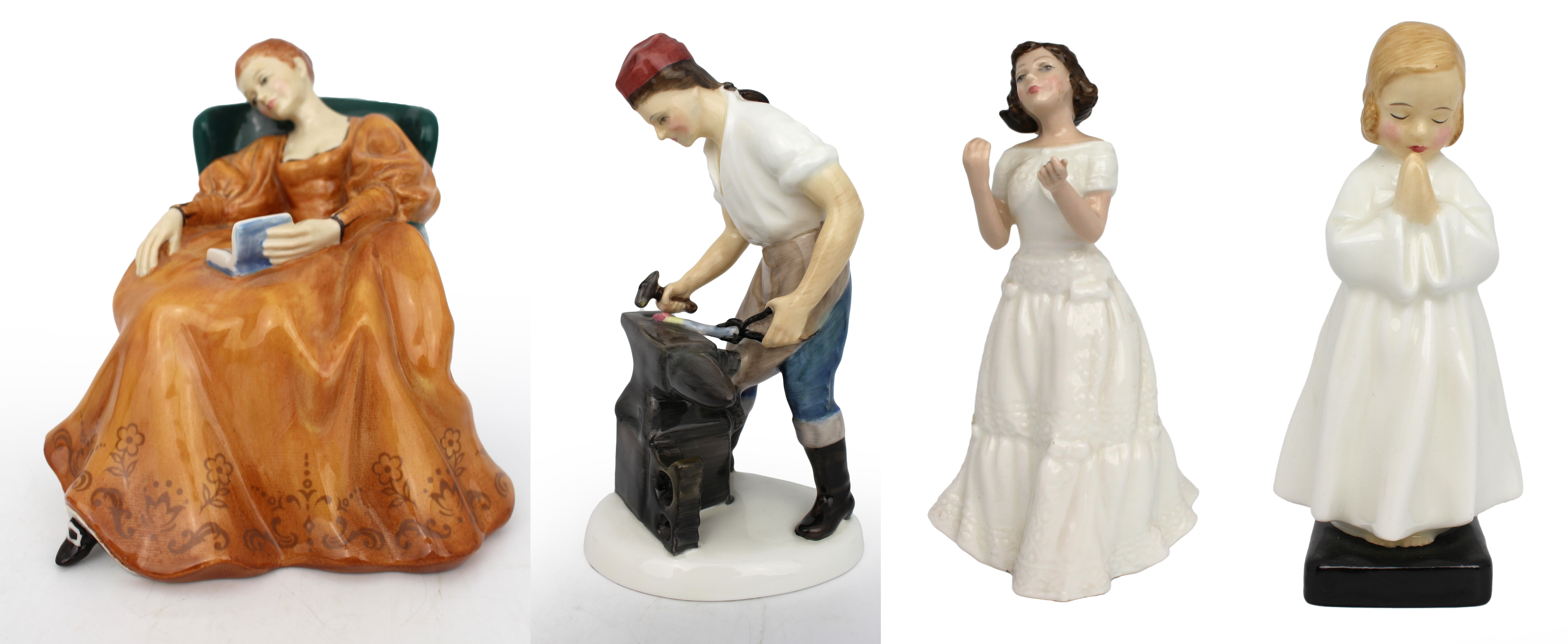 Collection of 4 Royal Doulton Figurines