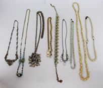 Set of 9 Necklaces