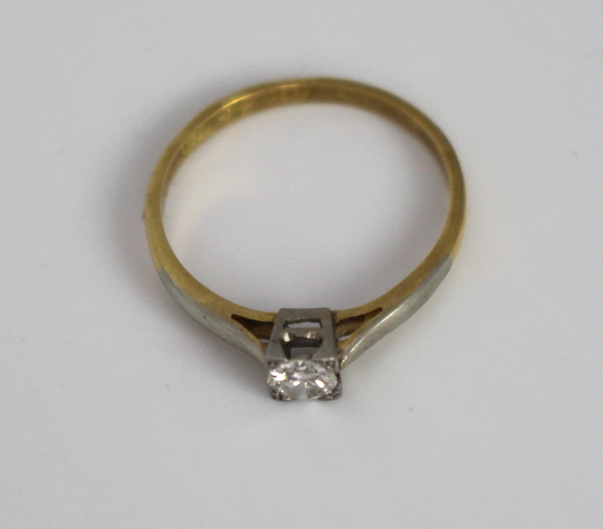 Diamond Solitaire Ring 0.21 Carat - Image 3 of 6