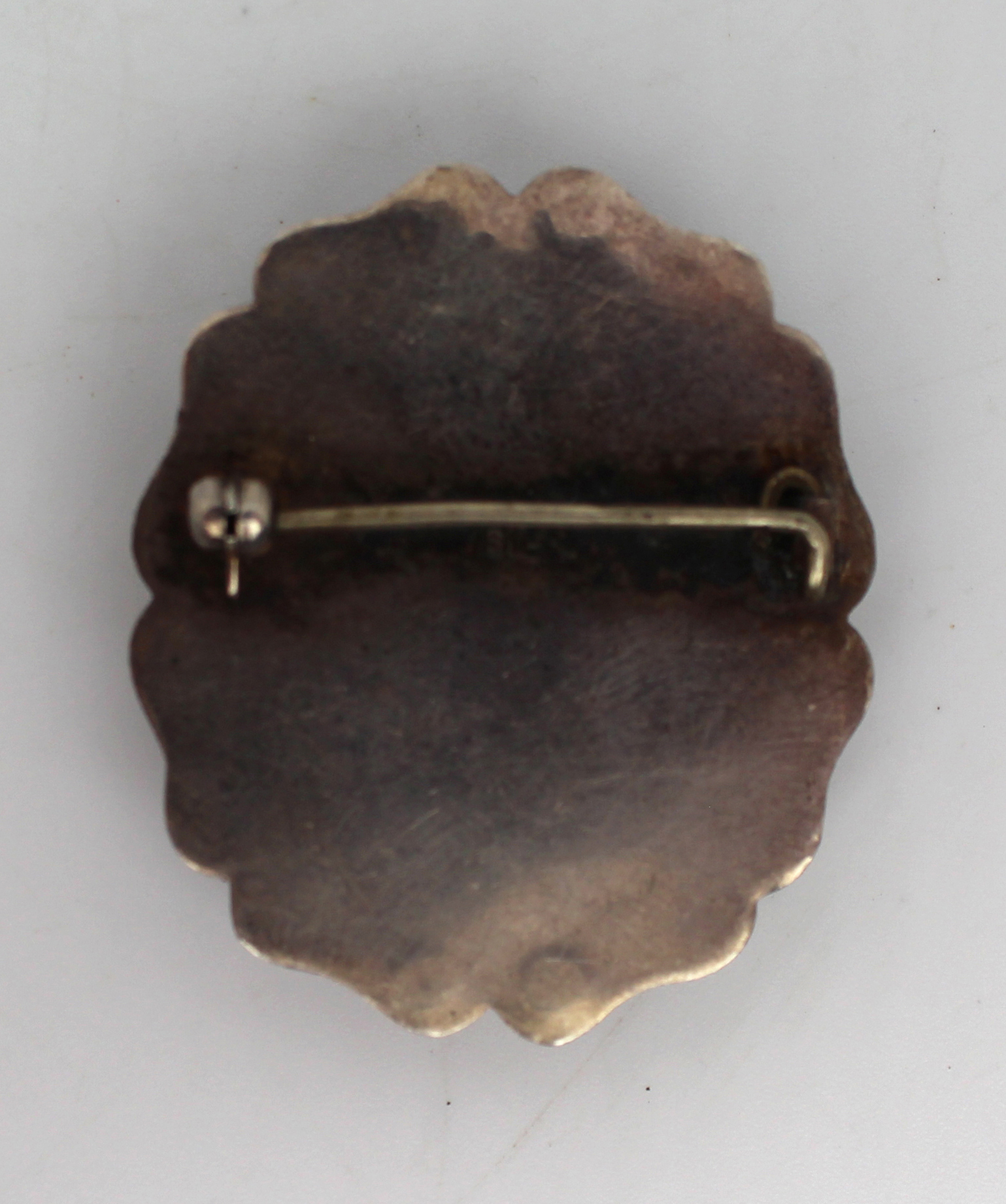Sterling Silver Abalone Brooch - Image 2 of 2