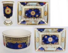 Collection of 4 Royal Worcester Millennium