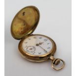 August Ericsson Gold Pocket Watch