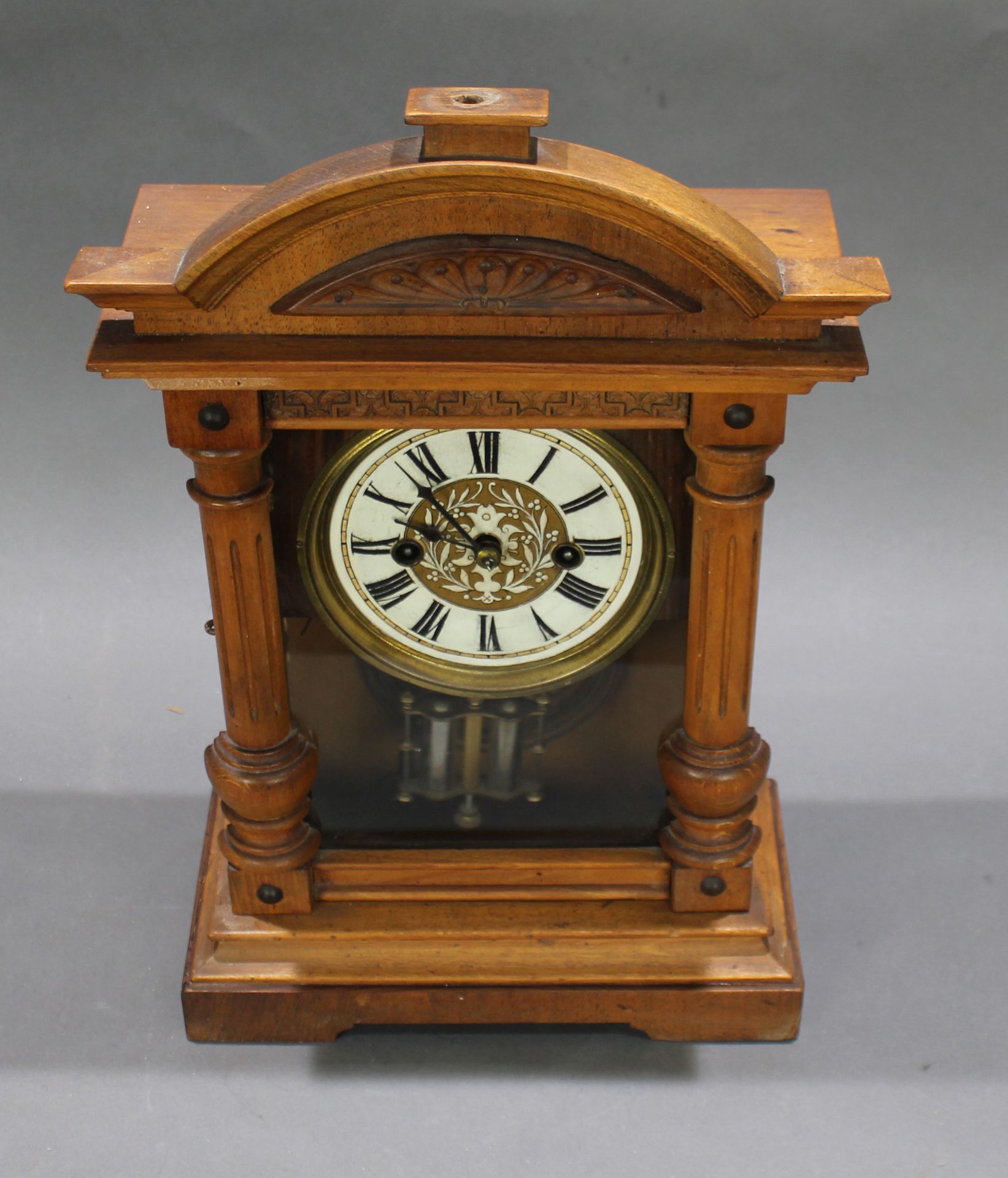 Antique German Wurttemberg Mantle Clock c.1900 - Image 2 of 7