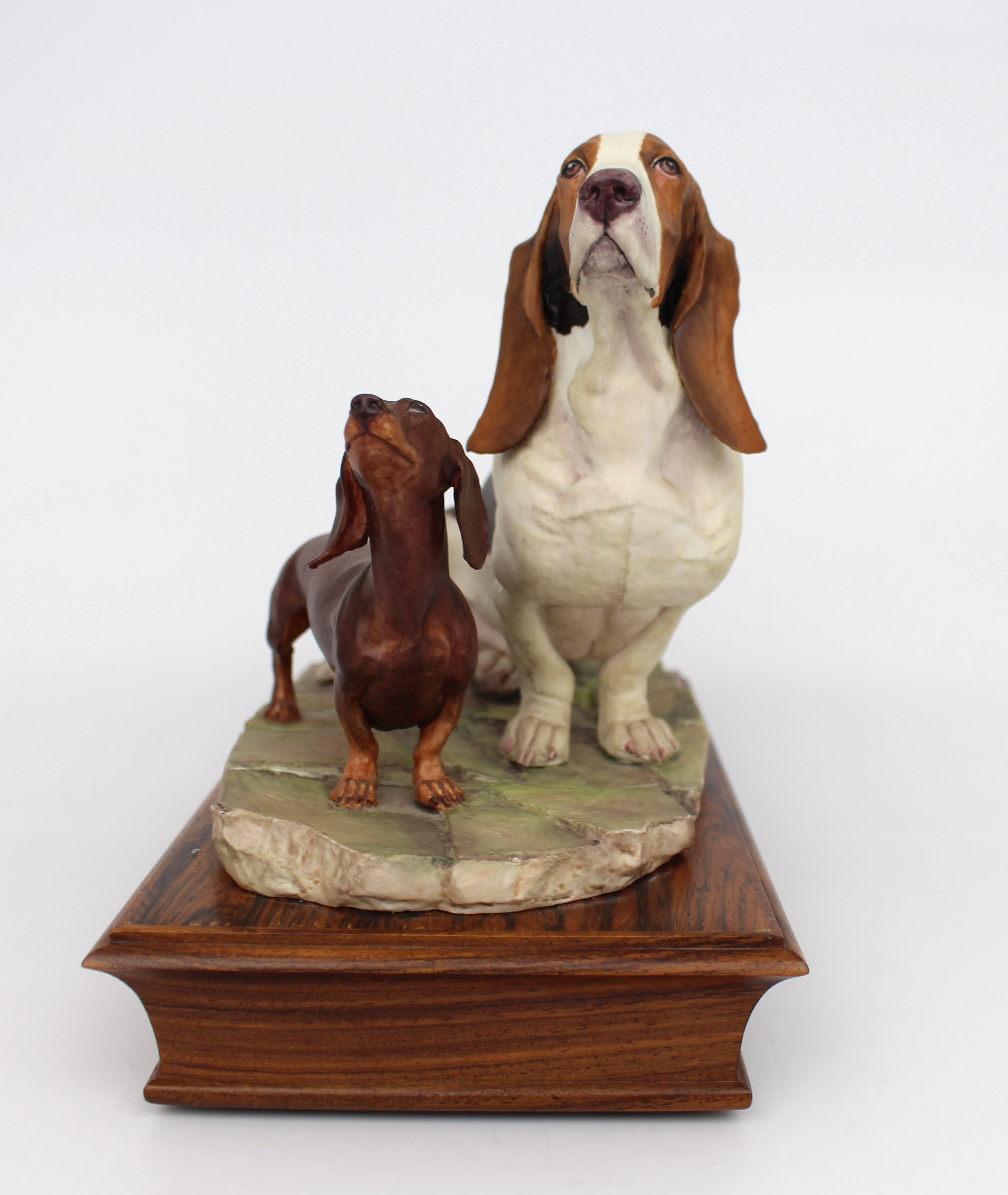 Albany Basset & Dachshund Sculpture - Image 5 of 6