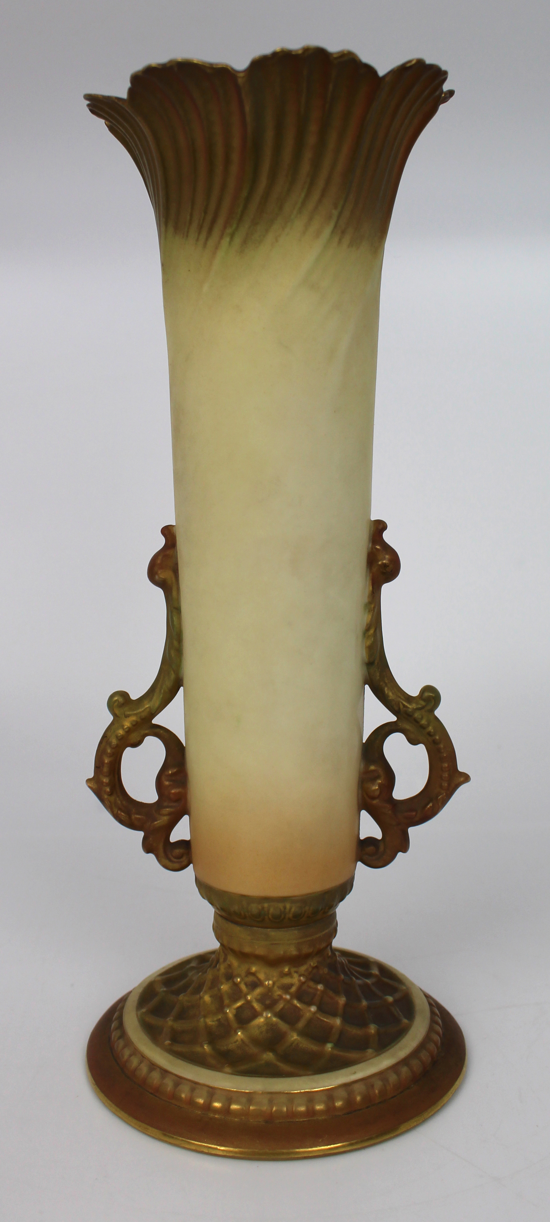 Early 20th c. Royal Worcester Blush Vase