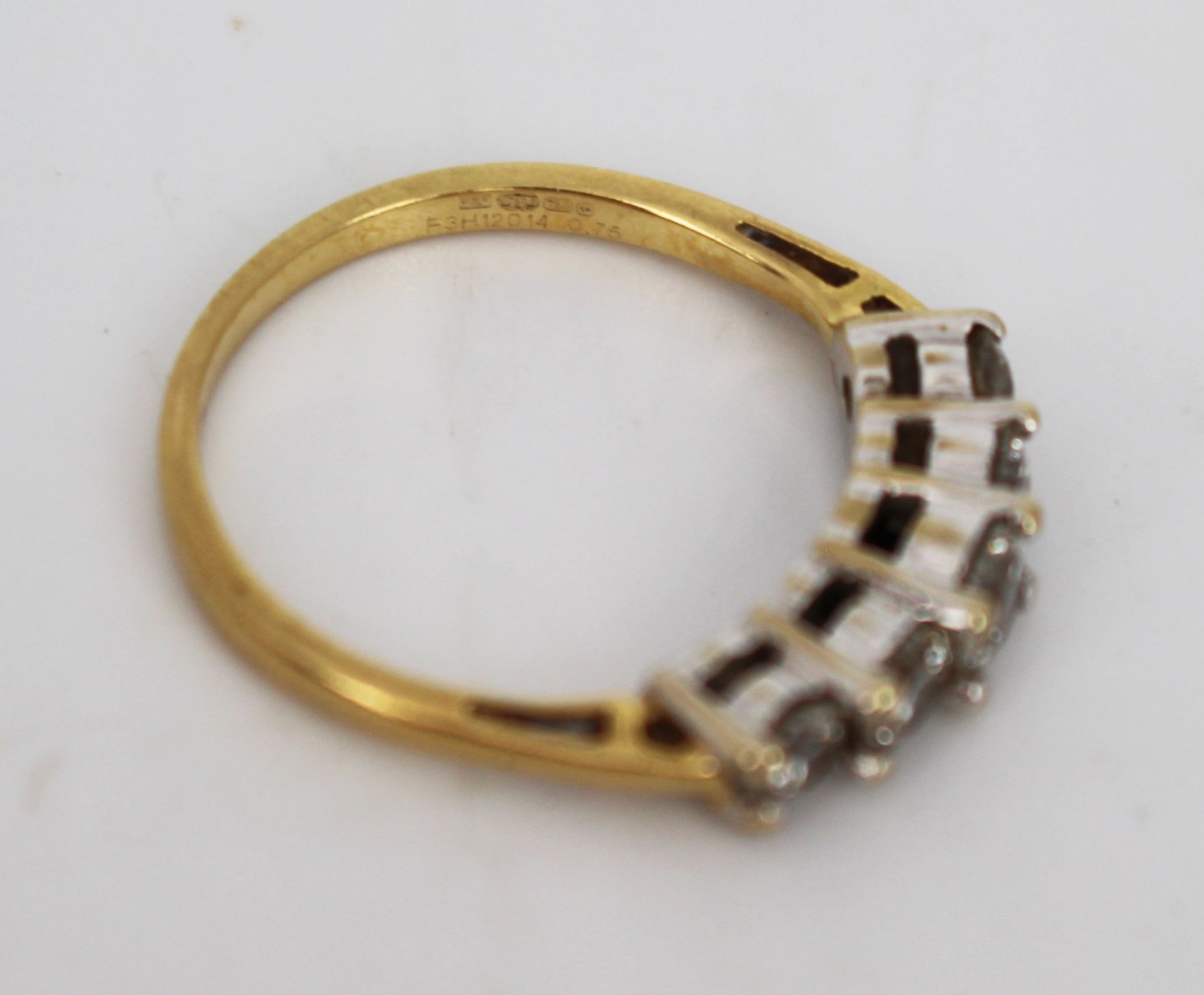 0.75 Carat Diamond 18ct Gold Ring - Image 3 of 6