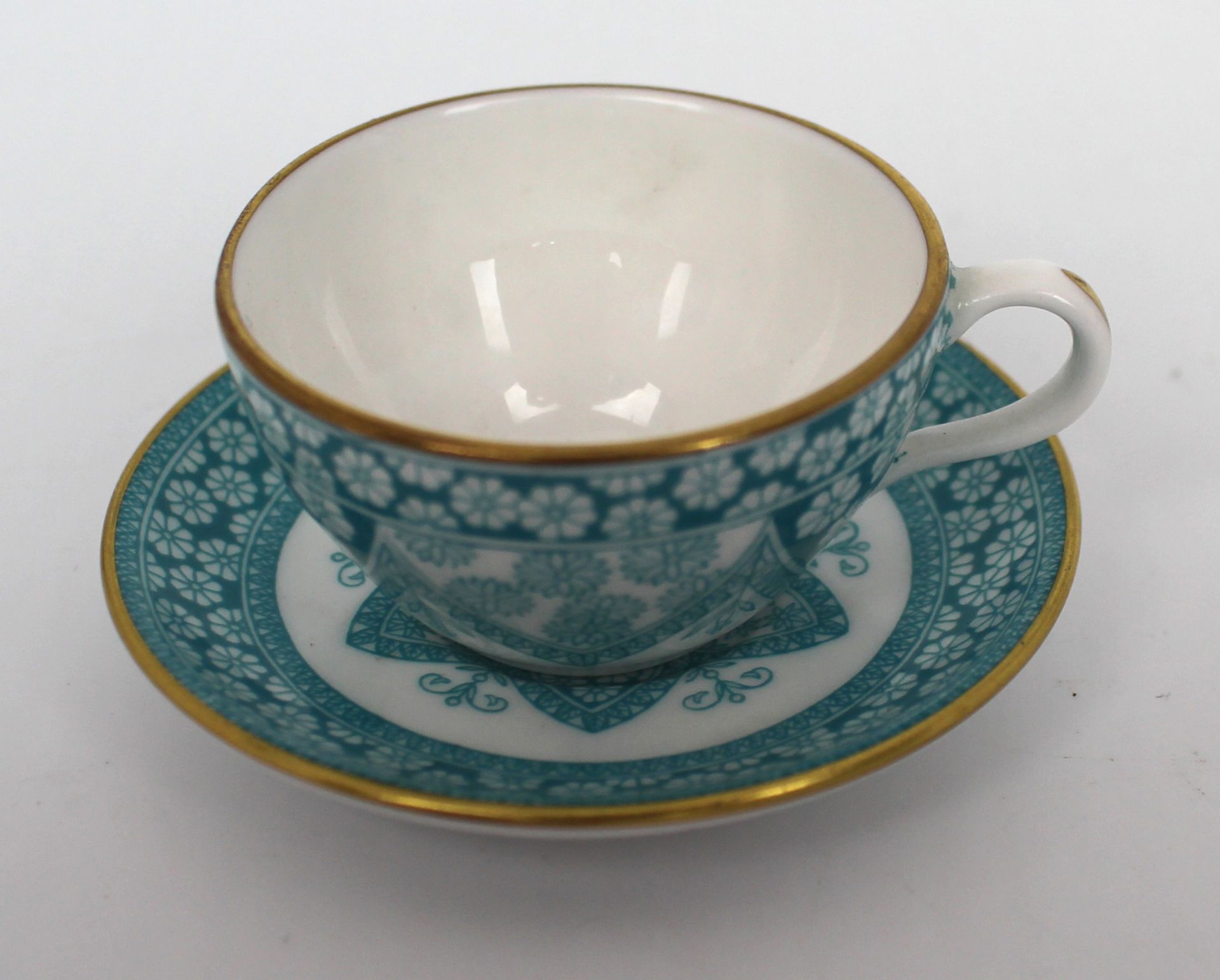 Collection of 3 Cups & Saucers Spode Royal Worcester - Image 3 of 10