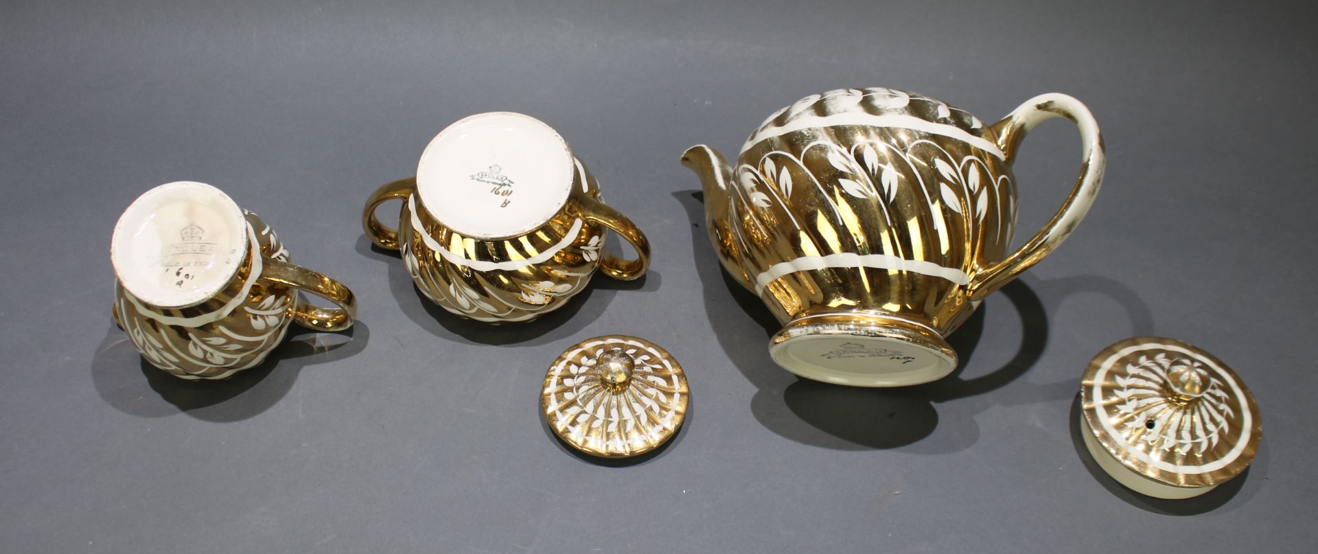 Sadler Teapot, Cream Jug & Sugar Pot - Image 2 of 2