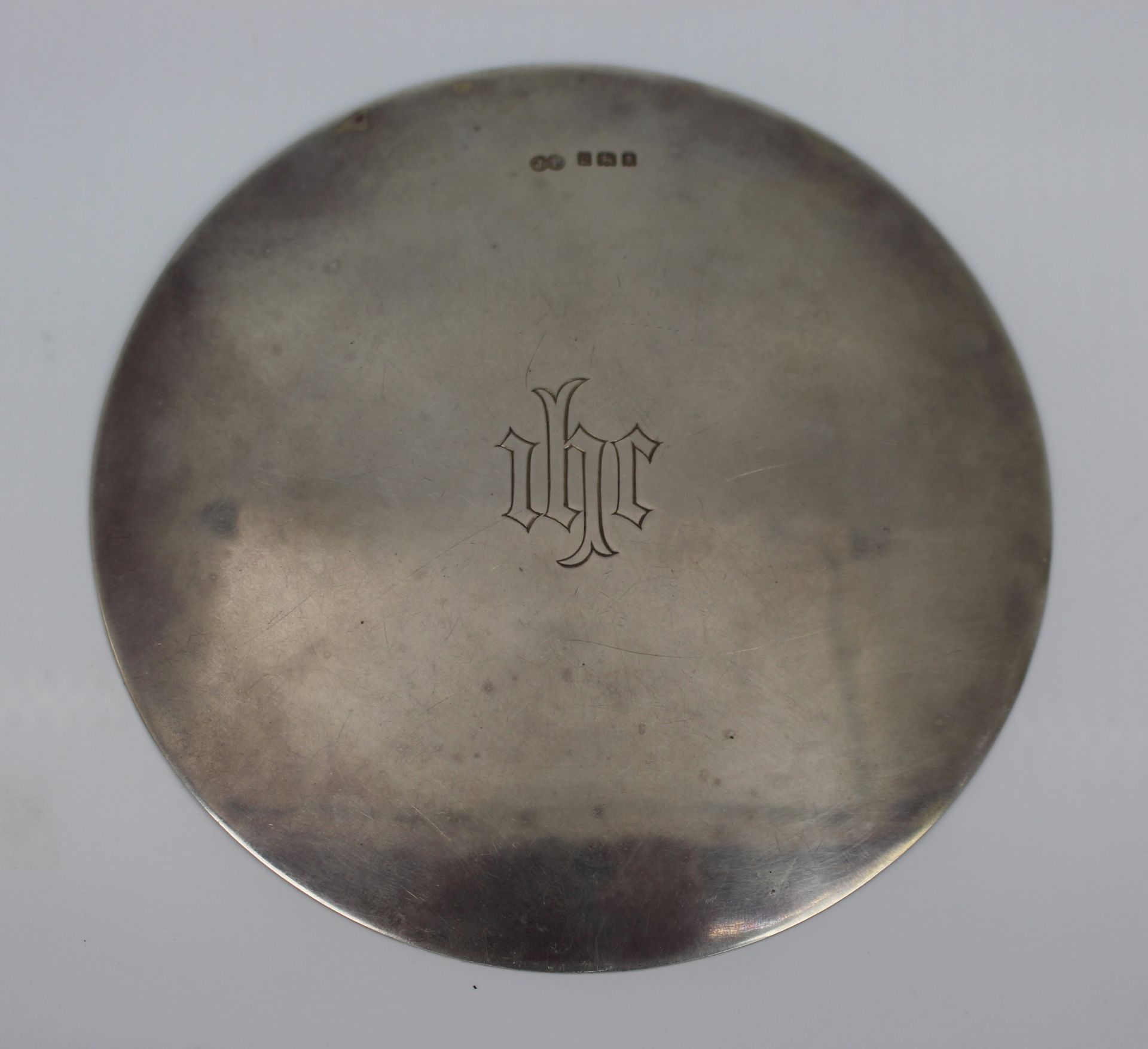 Solid Silver Disc Ihr London 1918 - Image 3 of 4