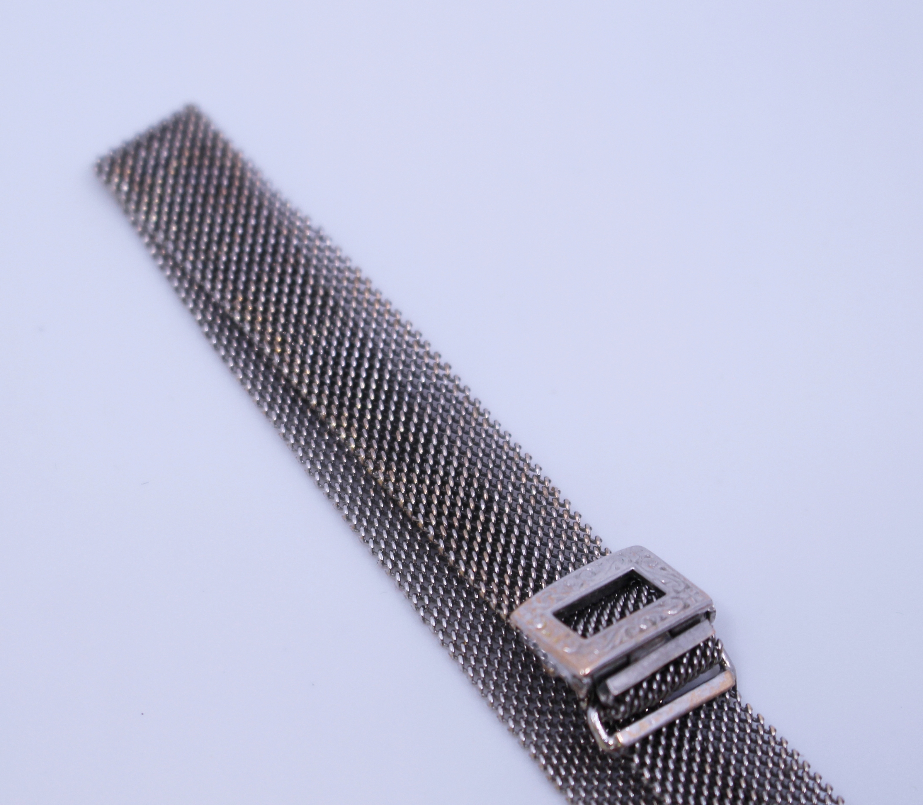 Art Deco Diamond Set Platinum & Gold Ladies Wristwatch - Image 8 of 15